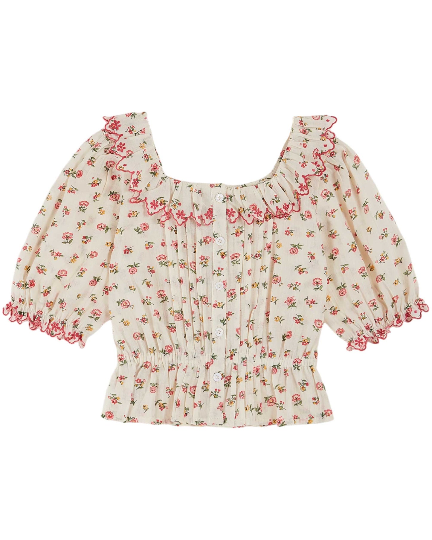 Emile et Ida Spitzenbluse Floresco