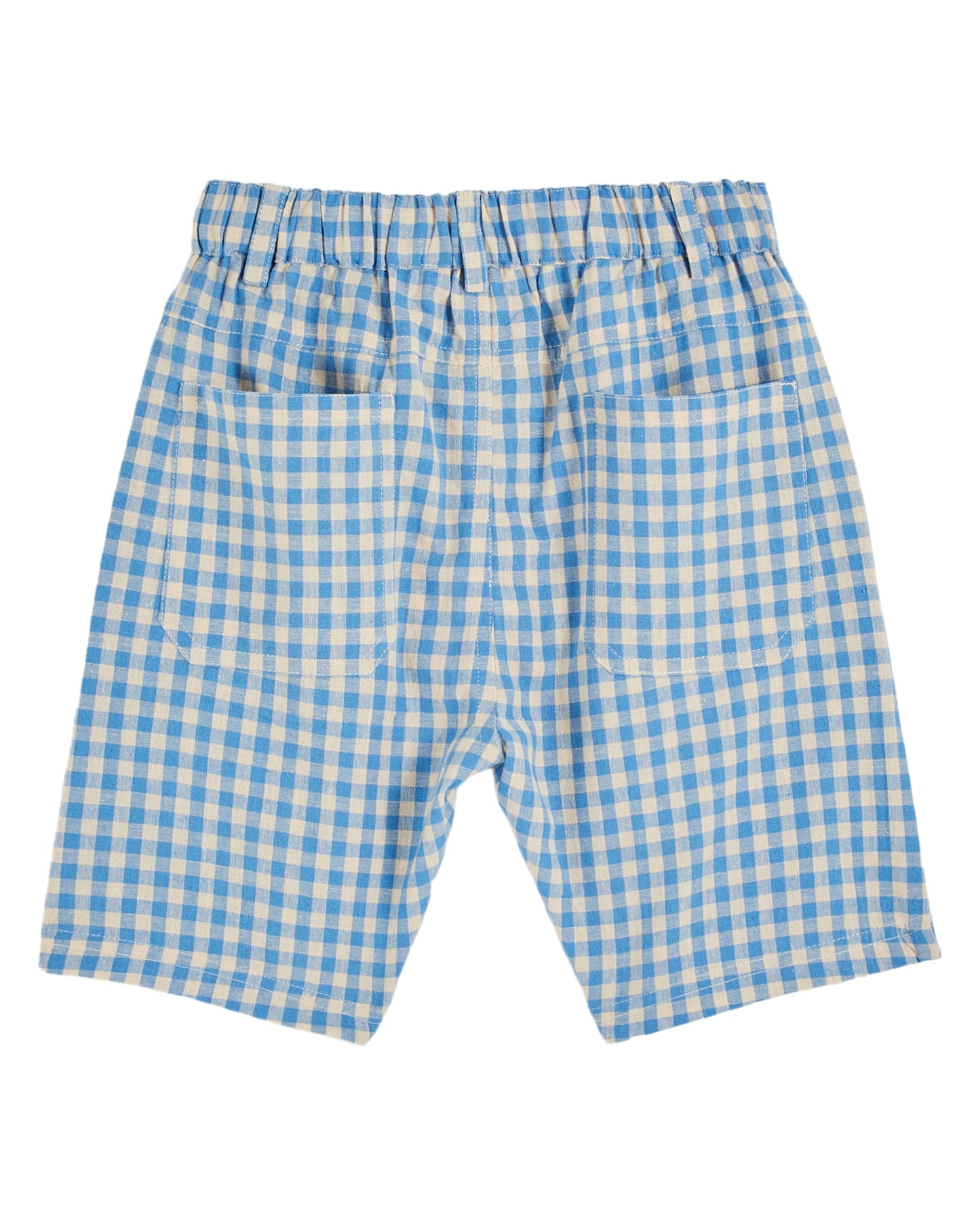 Emile et Ida Checks Shorts Vichy Lagoon