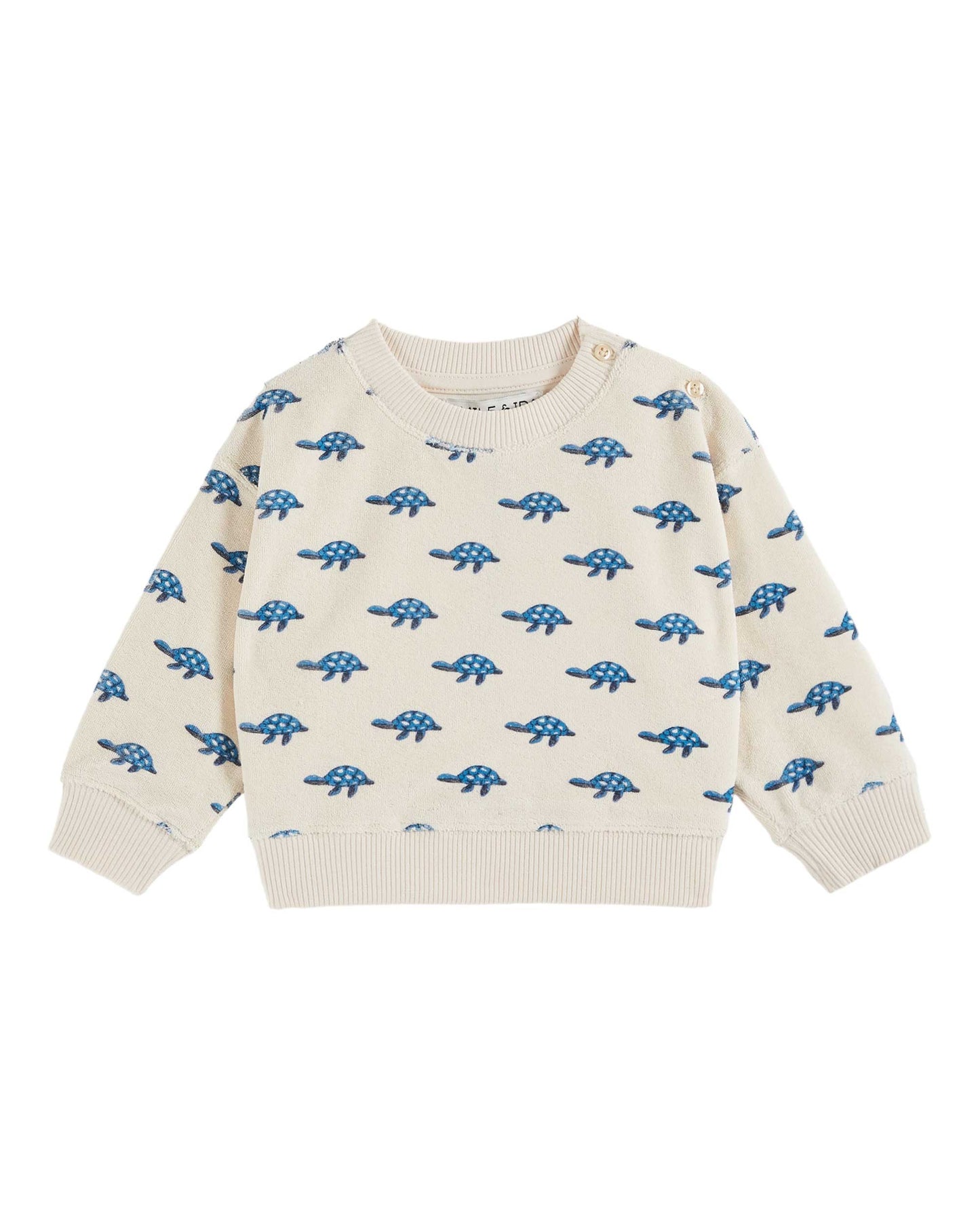 Emile et Ida Terry Sweatshirt Tortue