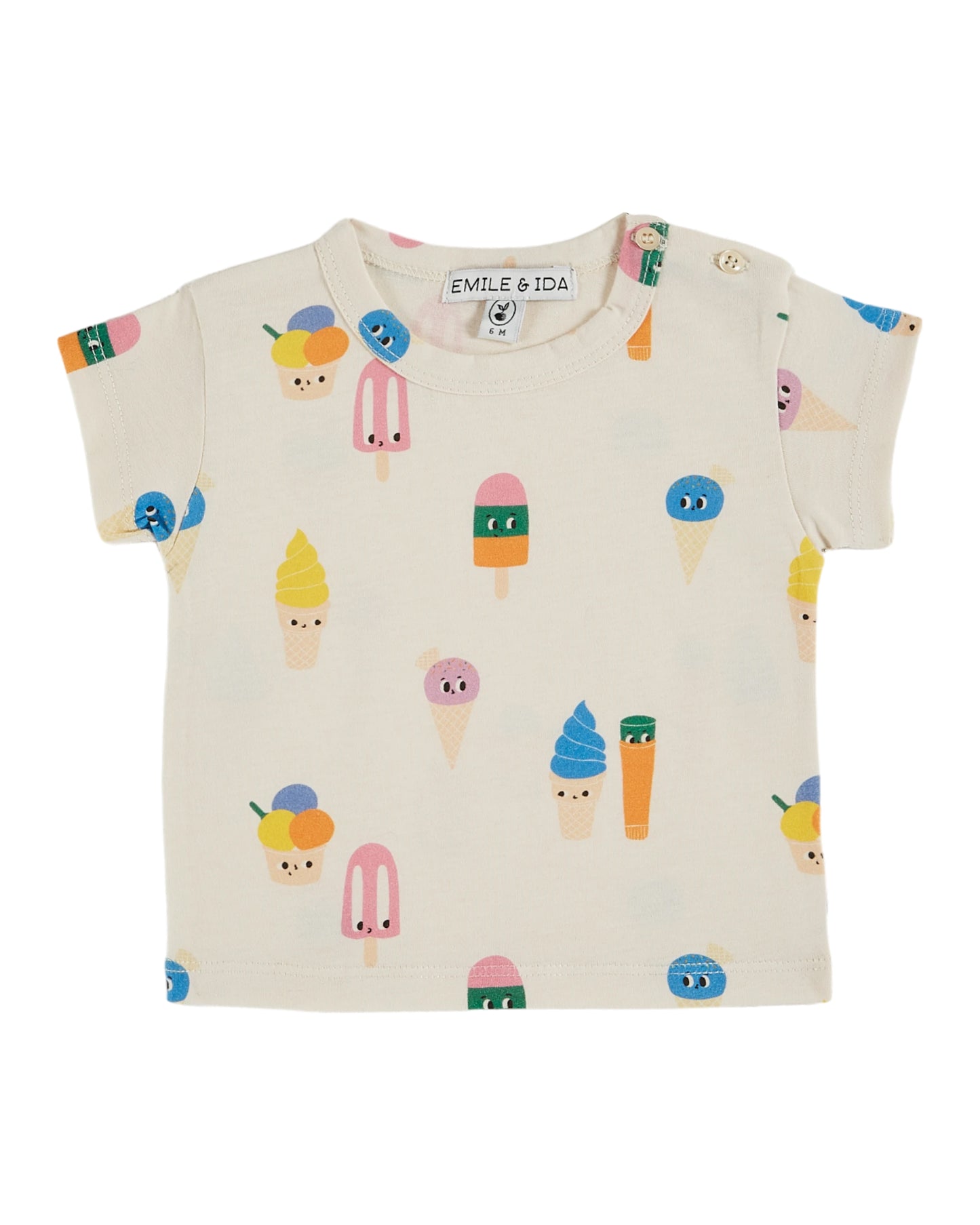 Emile et Ida T-Shirt Ice Cream