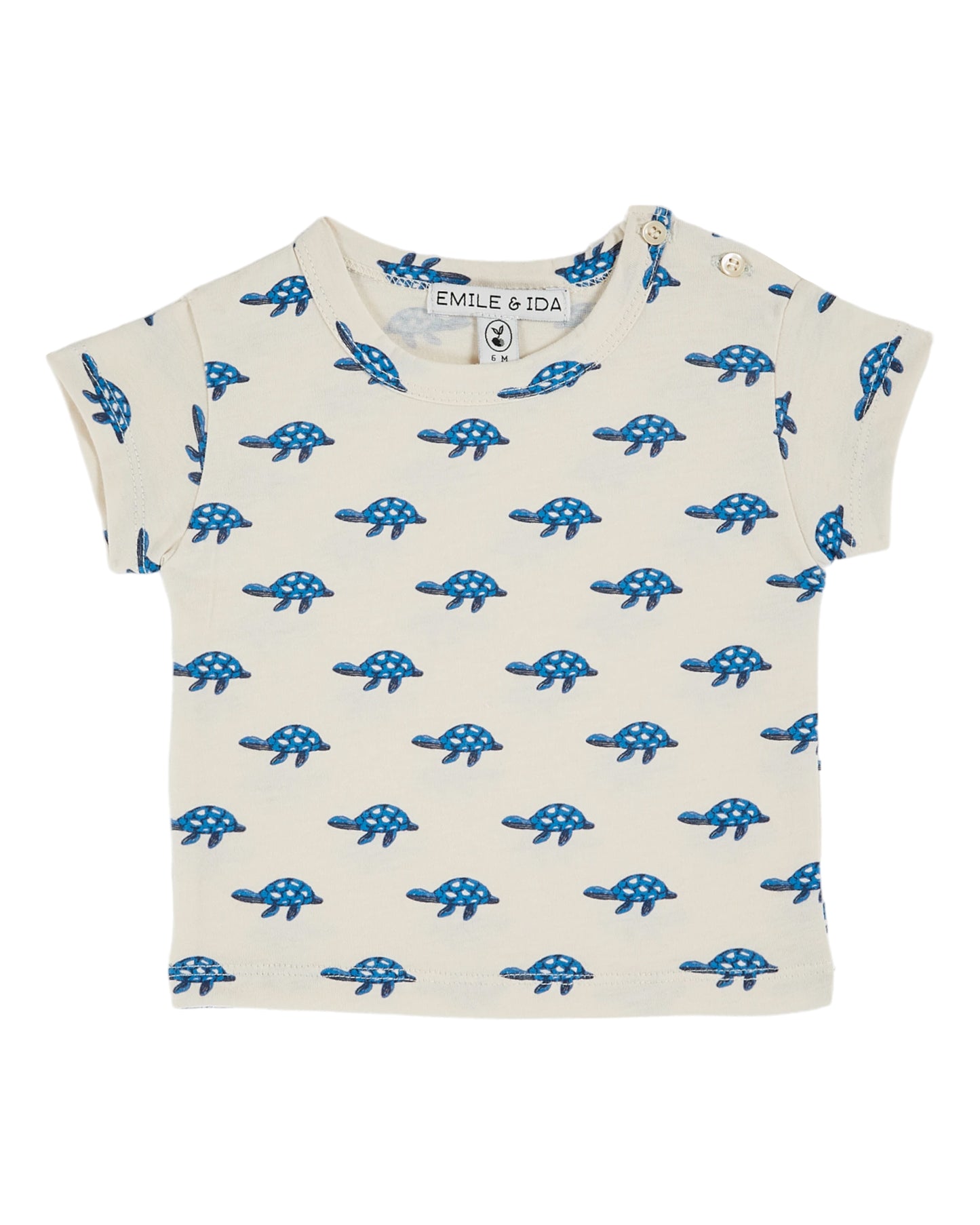 Emile et Ida All Over Printed T-Shirt Tortue