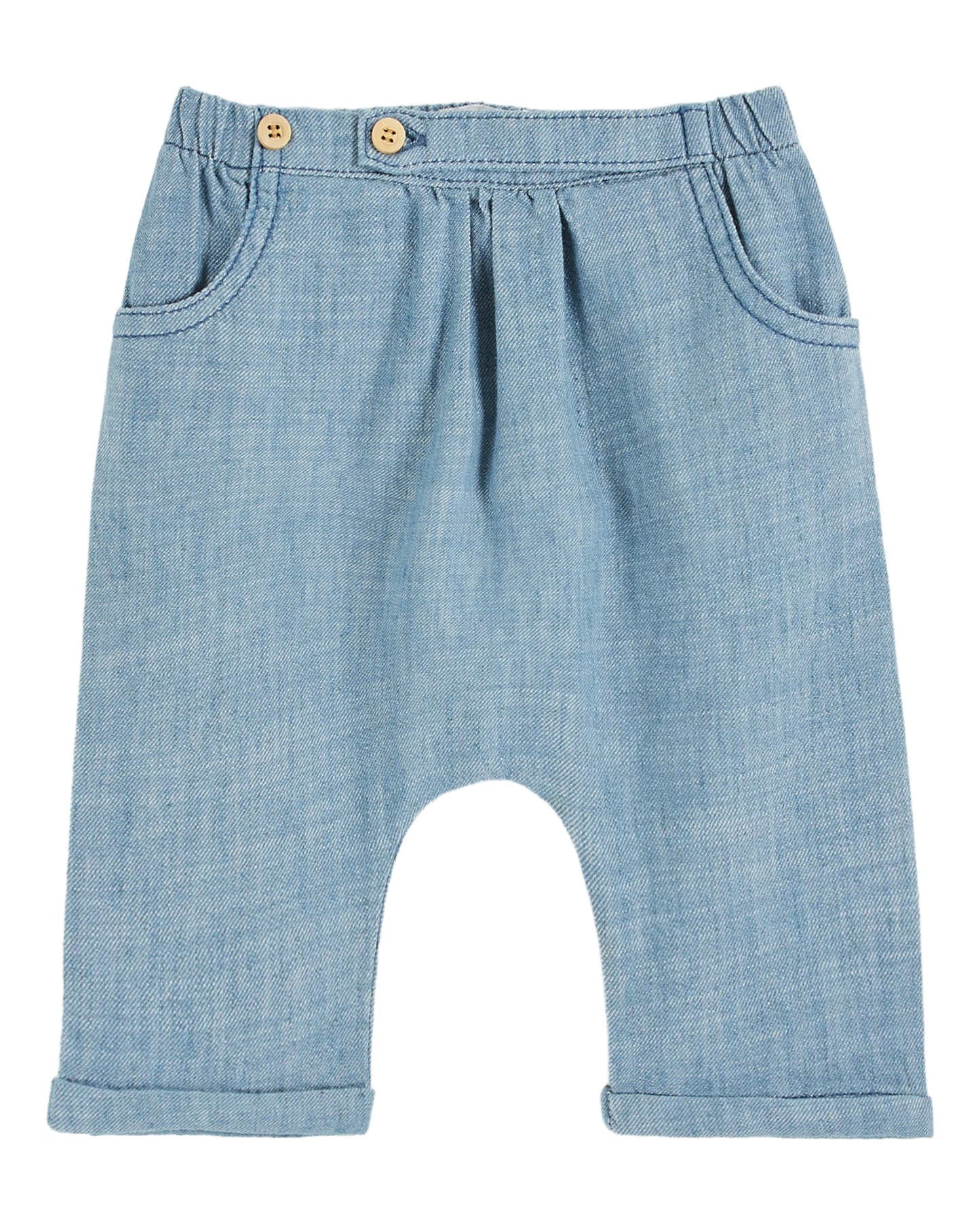 Emile et Ida Baby Sarouel Hose Bleu Clair