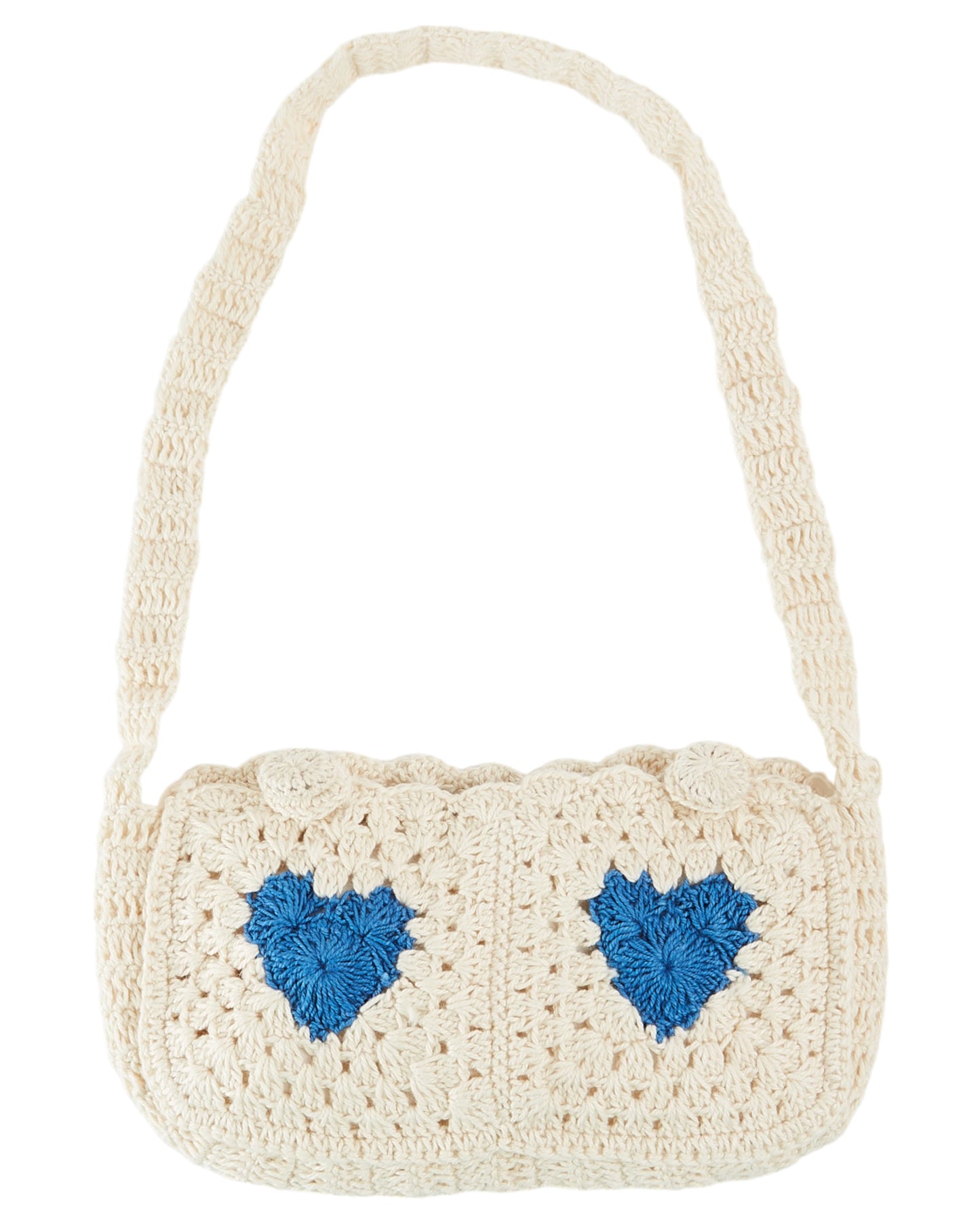 Emile et Ida Baguette Tasche Ecru