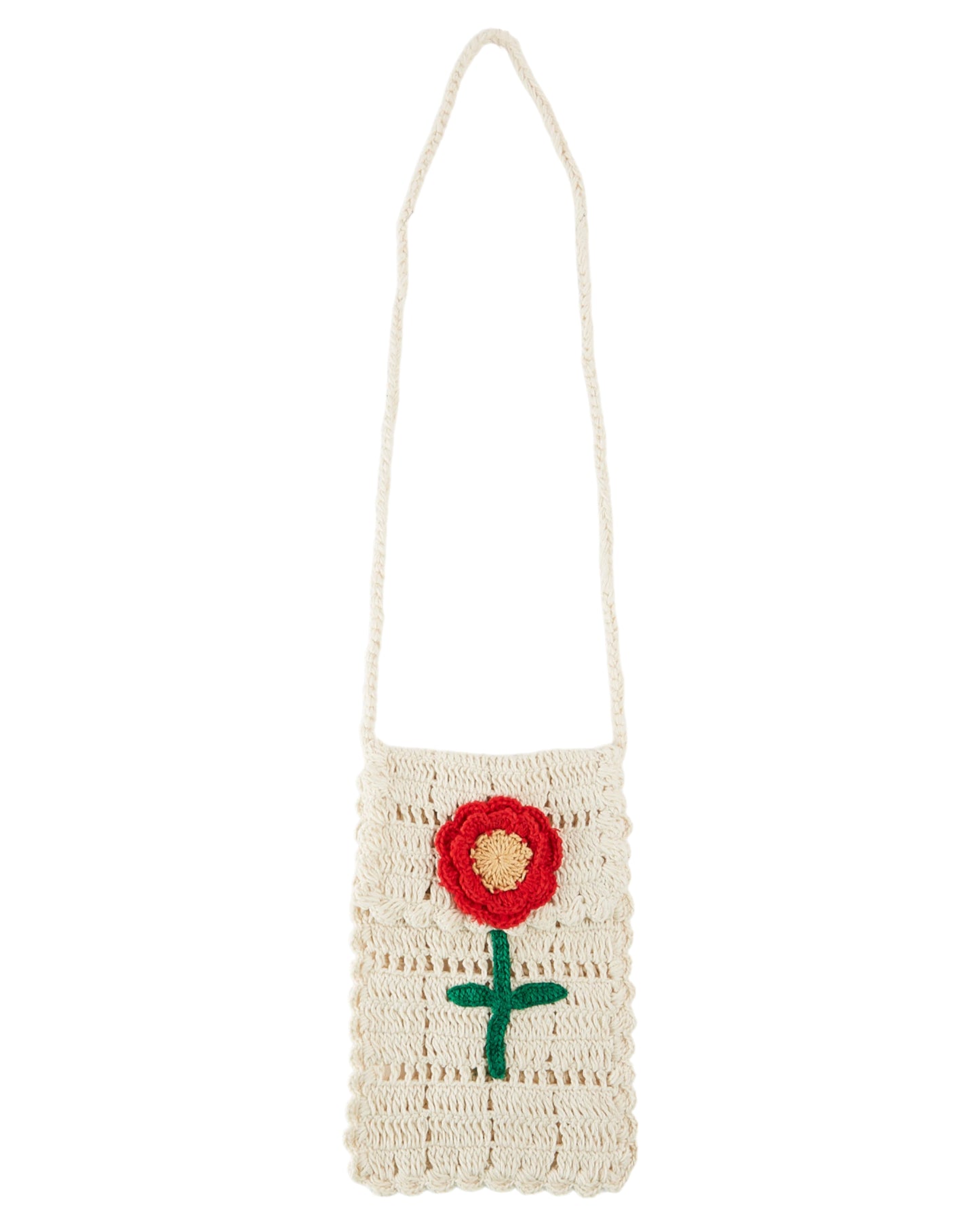 Emile et Ida Blumen Häkeltasche Multico