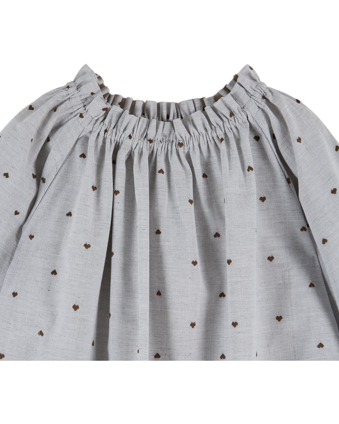 Emile et Ida Bluse Jacquard Coeur
