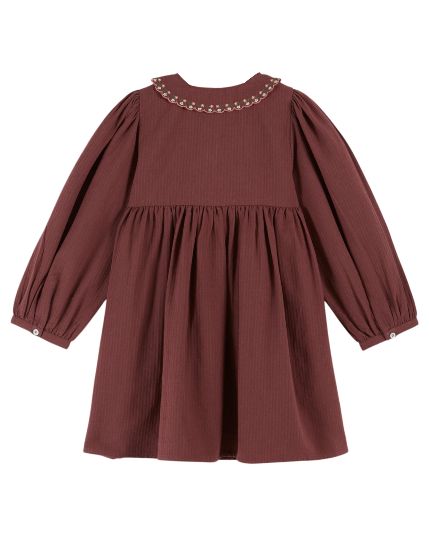 Emile et Ida gesmoktes Kleid Violine