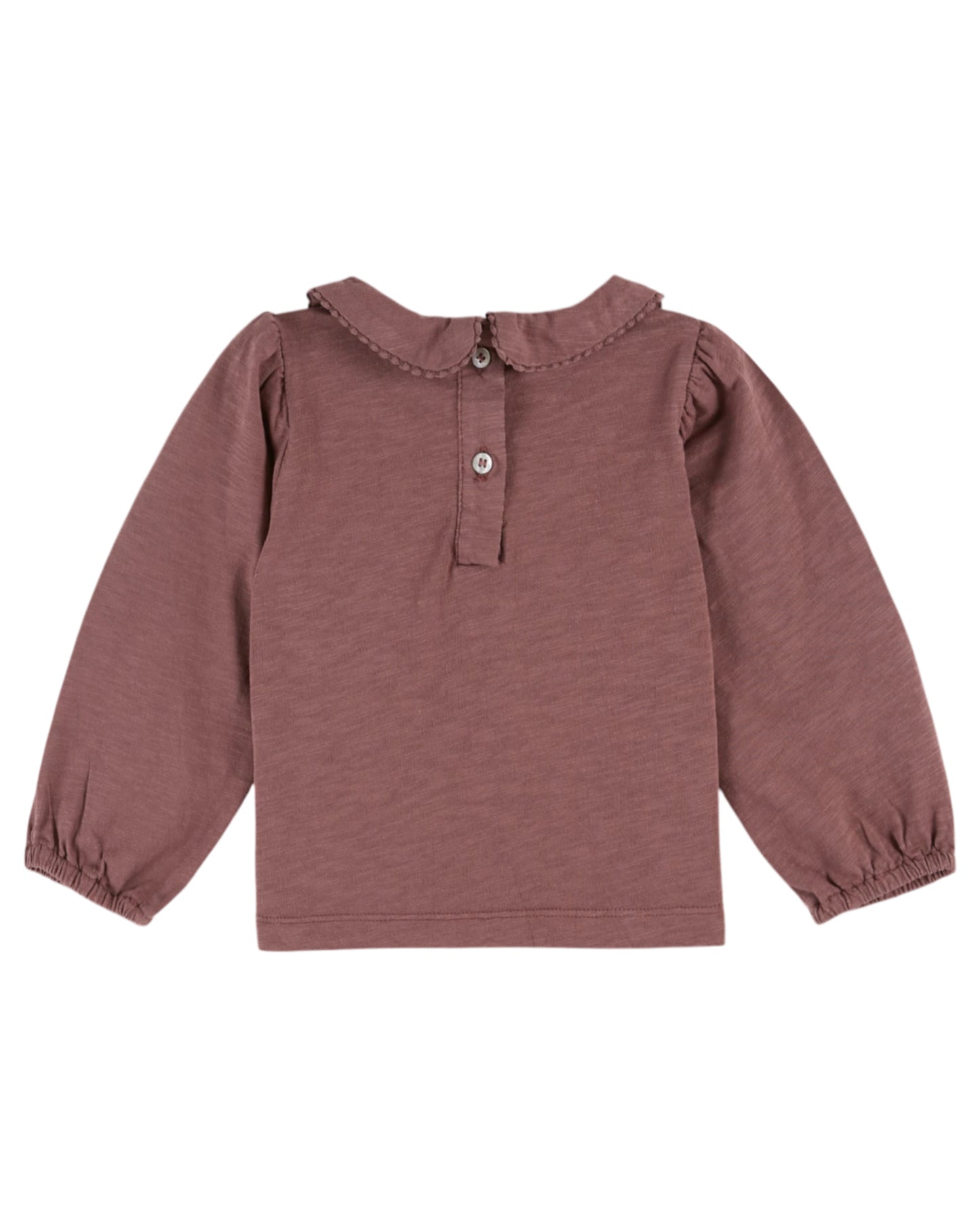 Emile et Ida T-Shirt Picote Violine