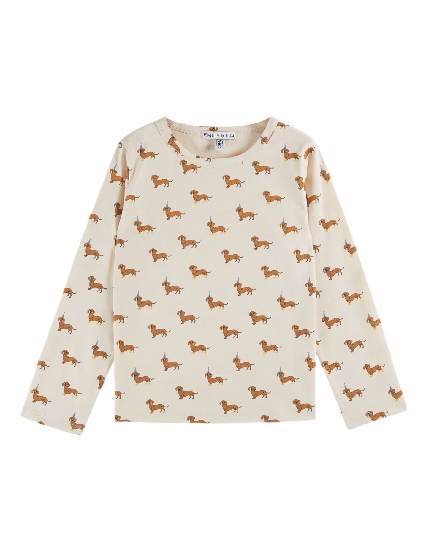 Emile et Ida T-Shirt Dachshund All Over