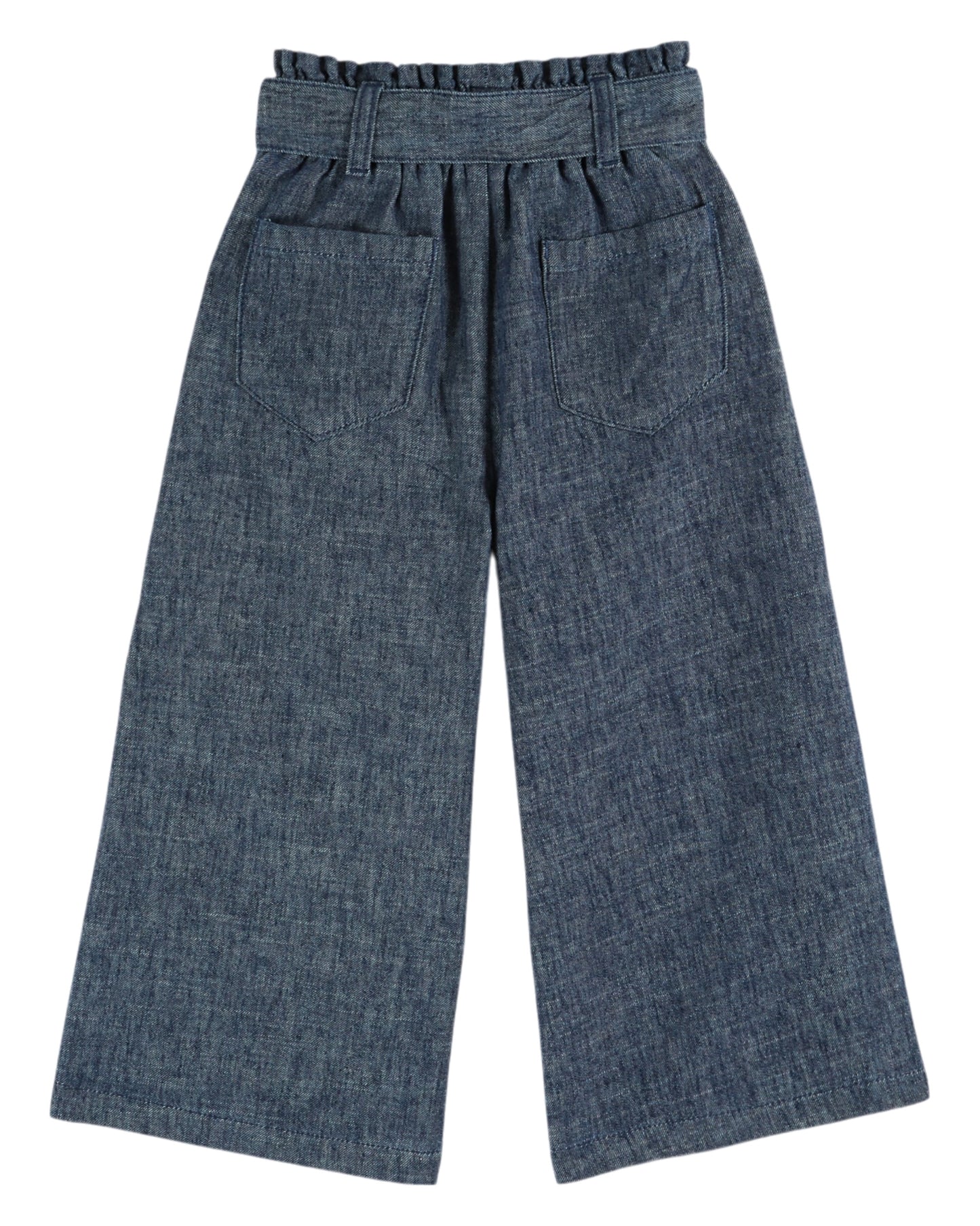 Emile et Ida Hose mit Gürtel Marine Chine