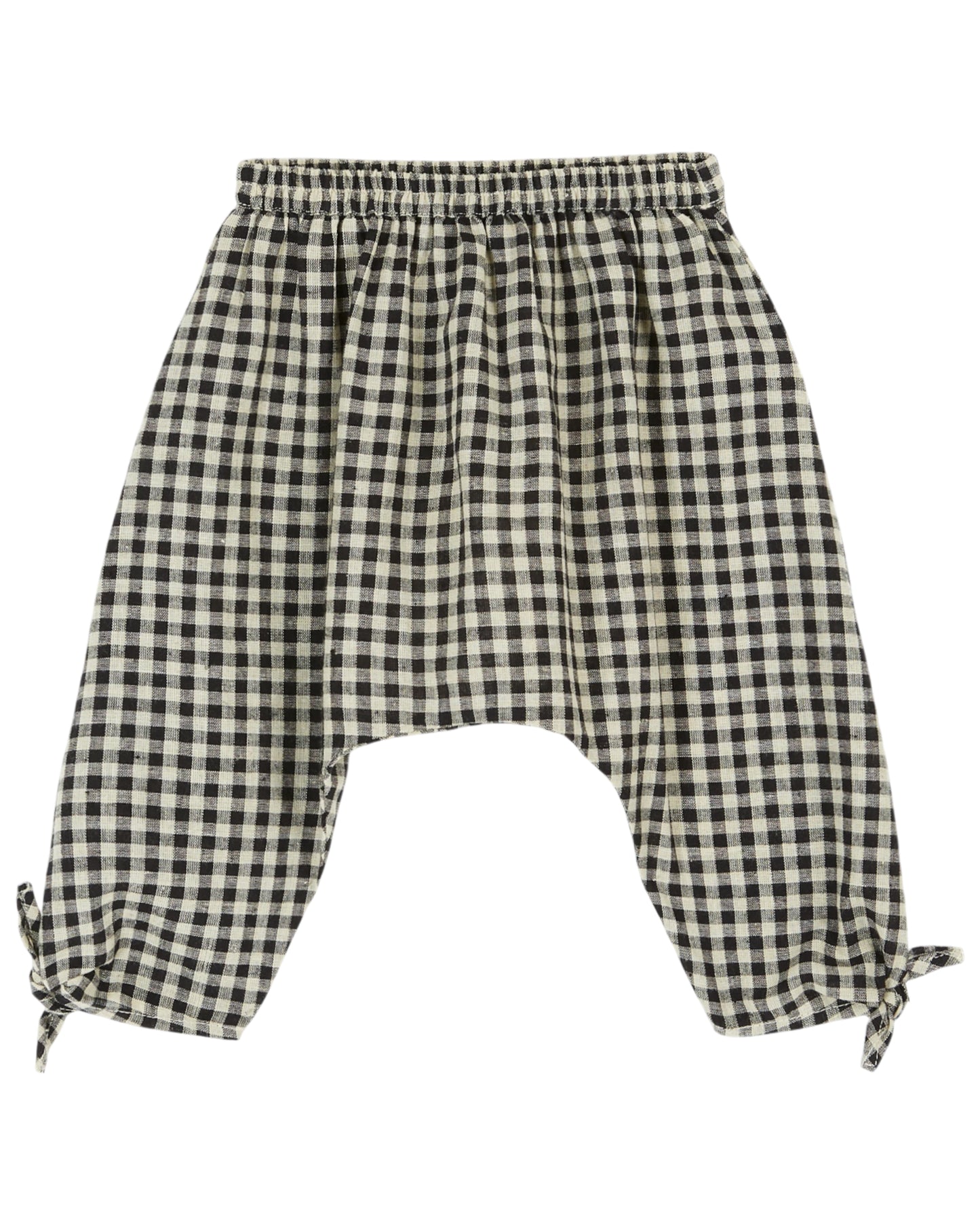 Emile et Ida Sarouel Hose Bébé Vichy Noir