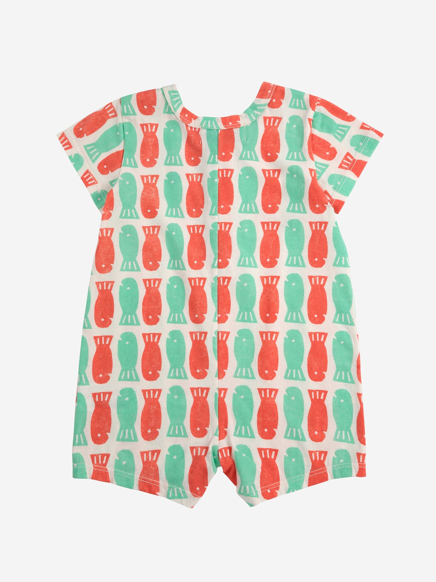 Bobo Choses Lucky Fish All Over Playsuit