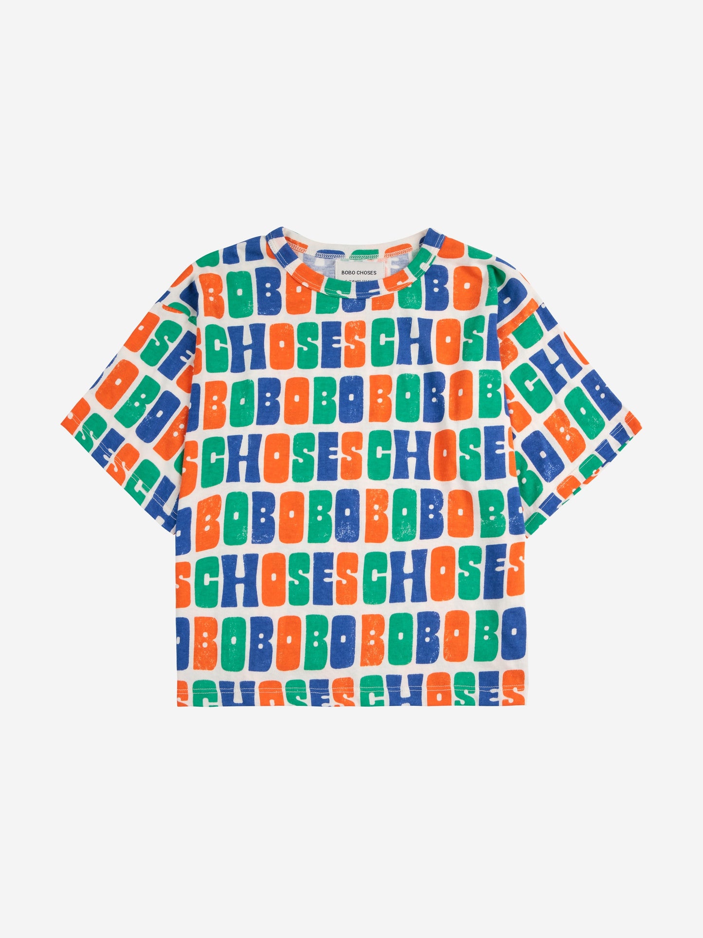 Bobo Choses Multicolor Bobo Choses All Over T-Shirt