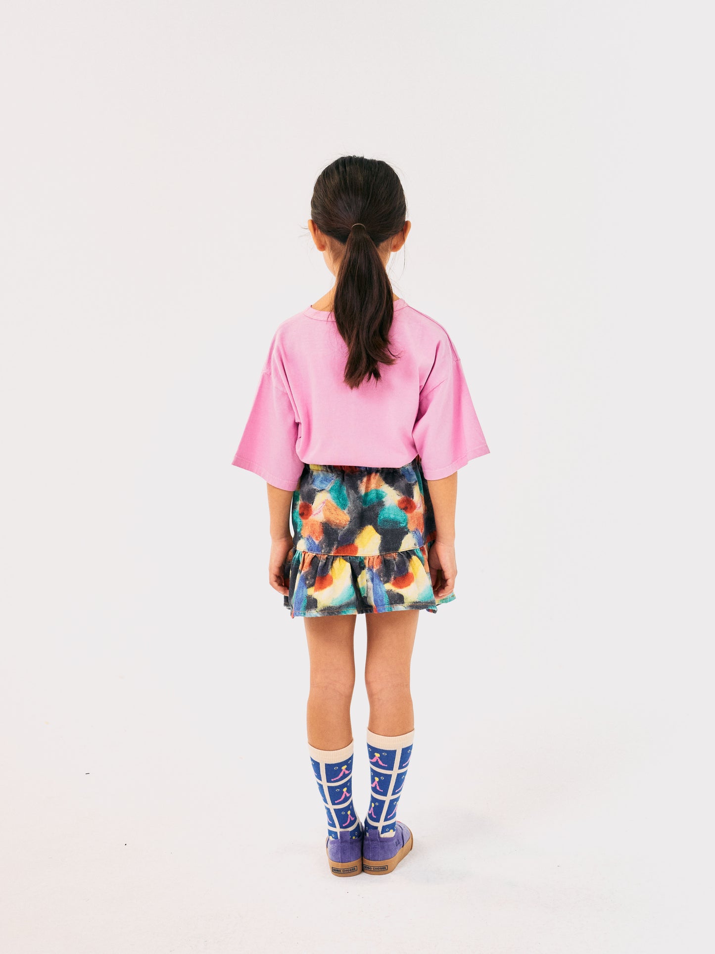 Bobo Choses Faraway Castle T-Shirt Pink