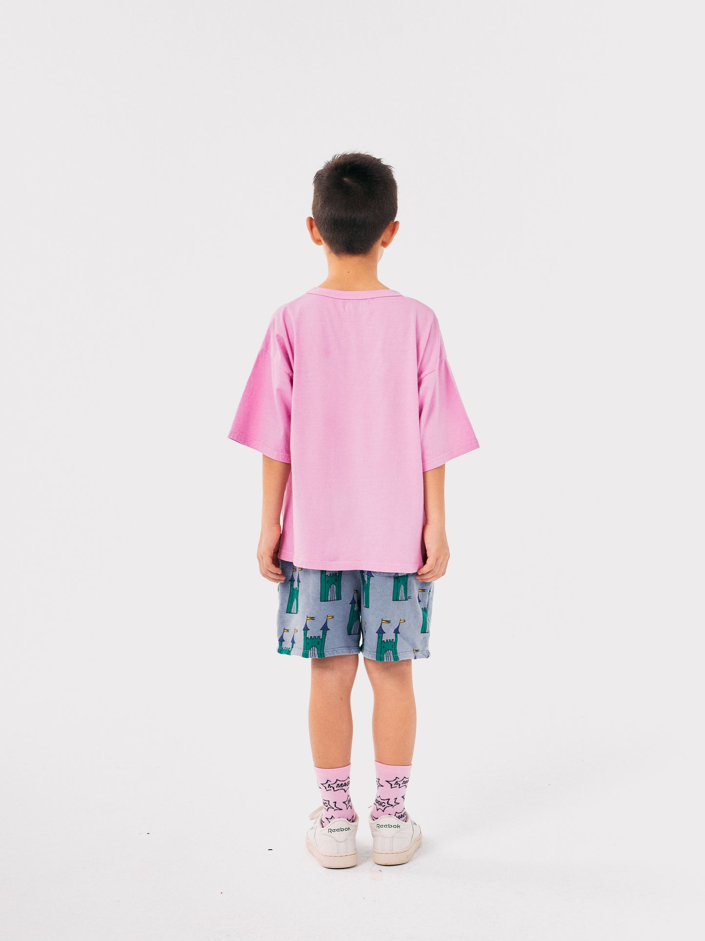 Bobo Choses Faraway Castle T-Shirt Pink