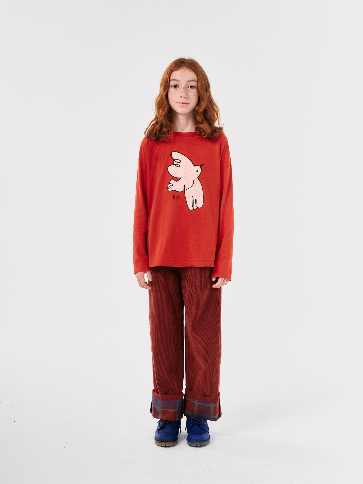 Bobo Choses Freedom Bird Shirt Red