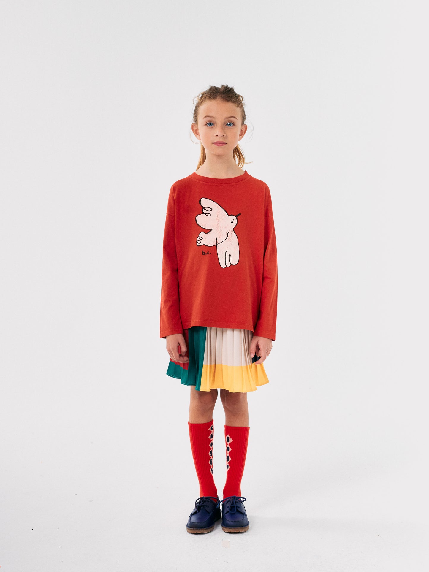 Bobo Choses Freedom Bird Shirt Red