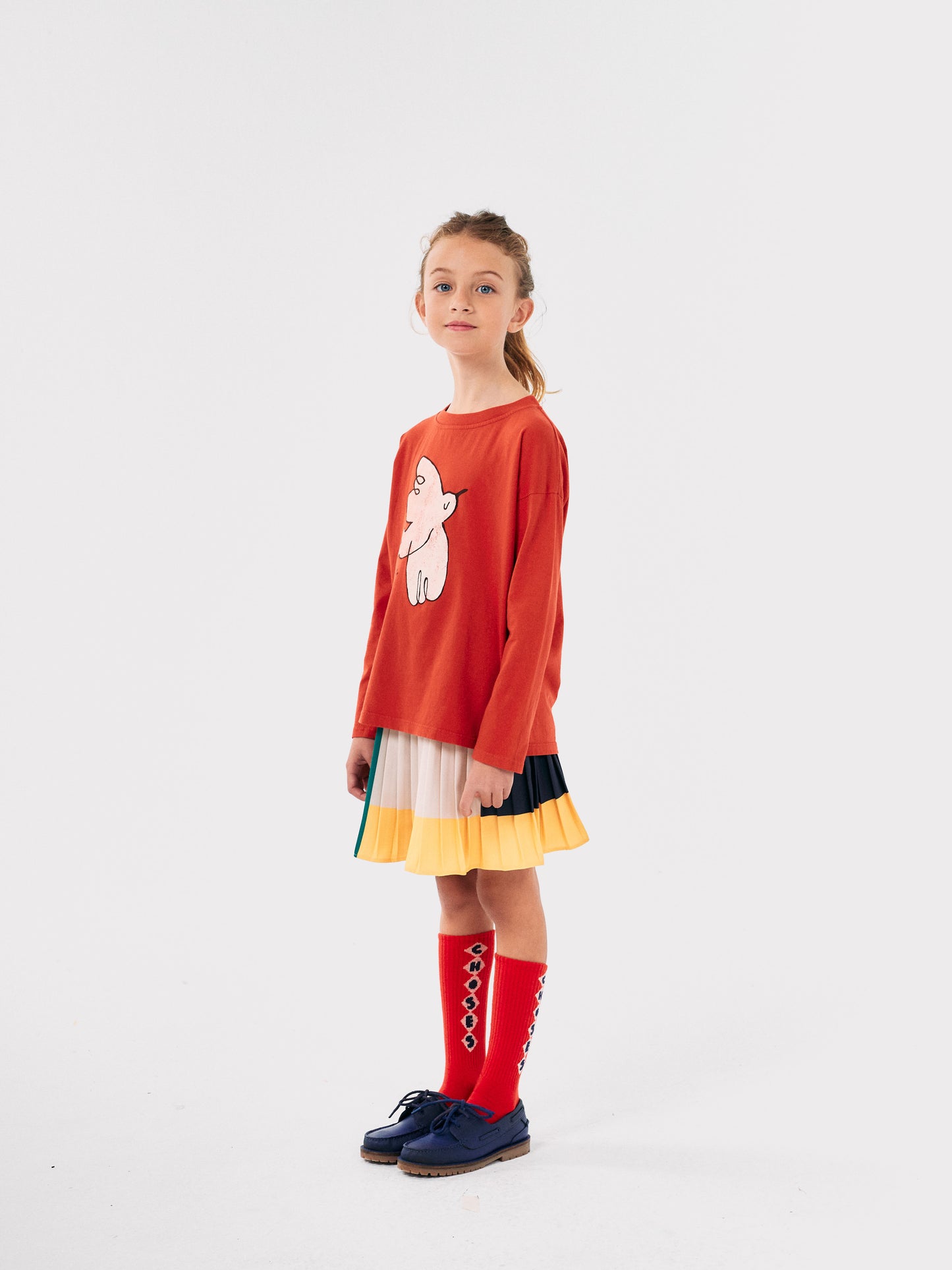 Bobo Choses Freedom Bird Shirt Red