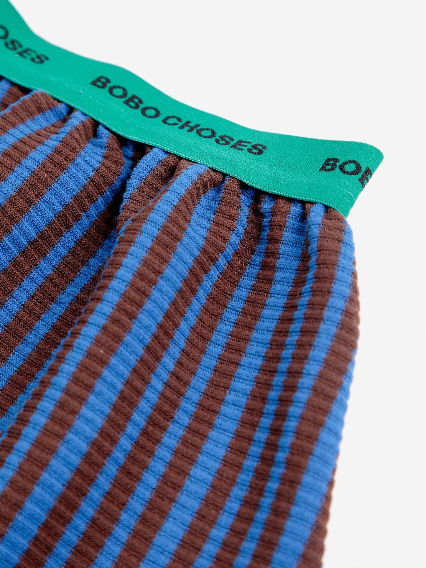 Bobo Choses Stripes Ribbed Jupe Dark Brown