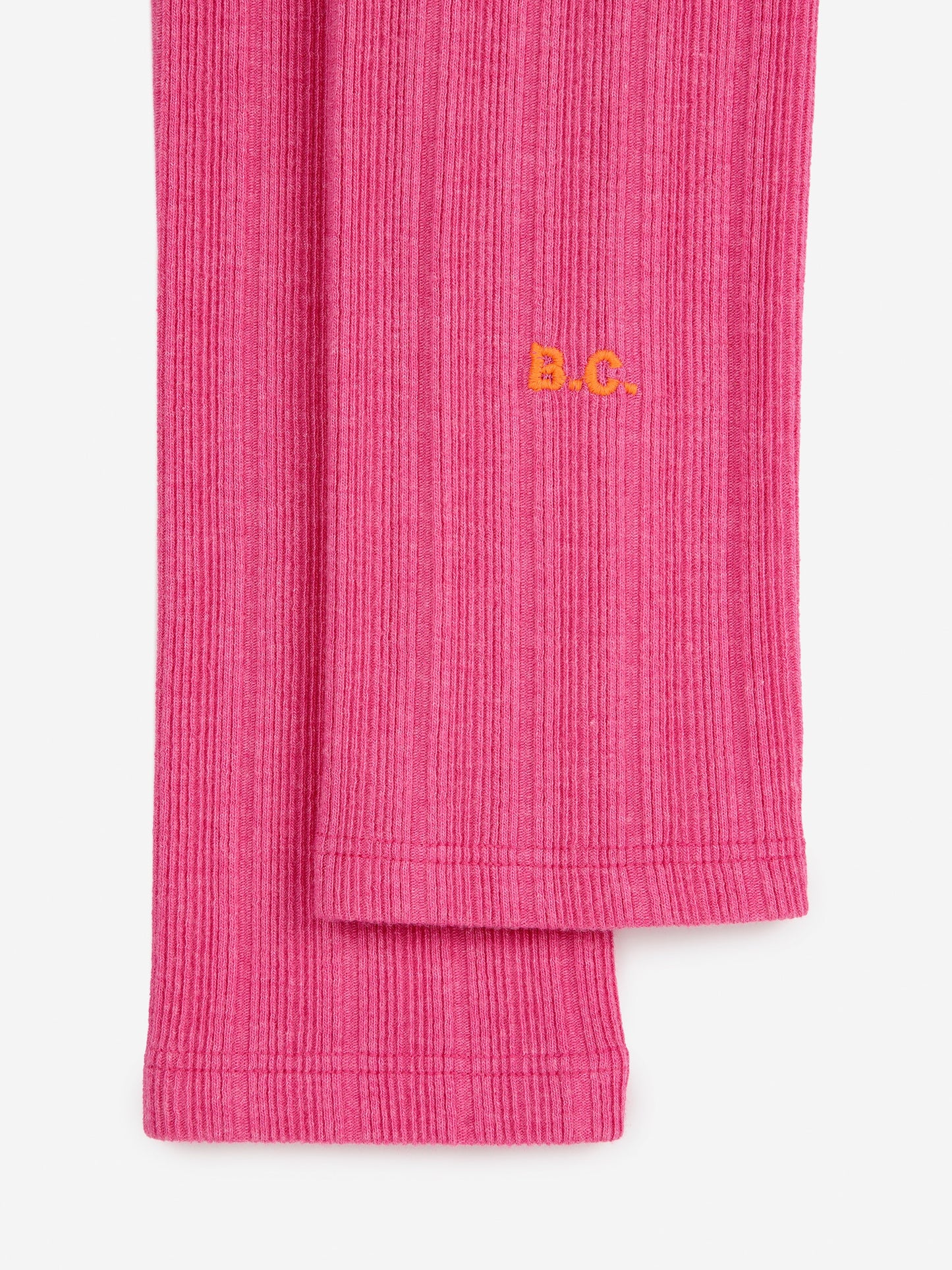 Bobo Choses Ribbed Leggings Fuchsia