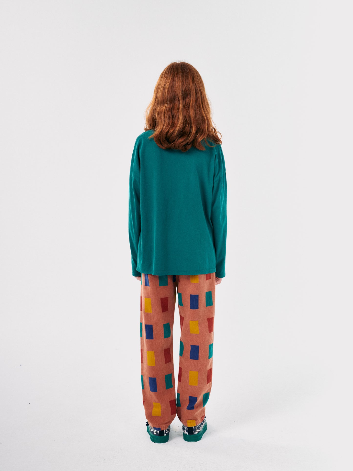 Bobo Choses Color Game All Over Chino Hose Brown