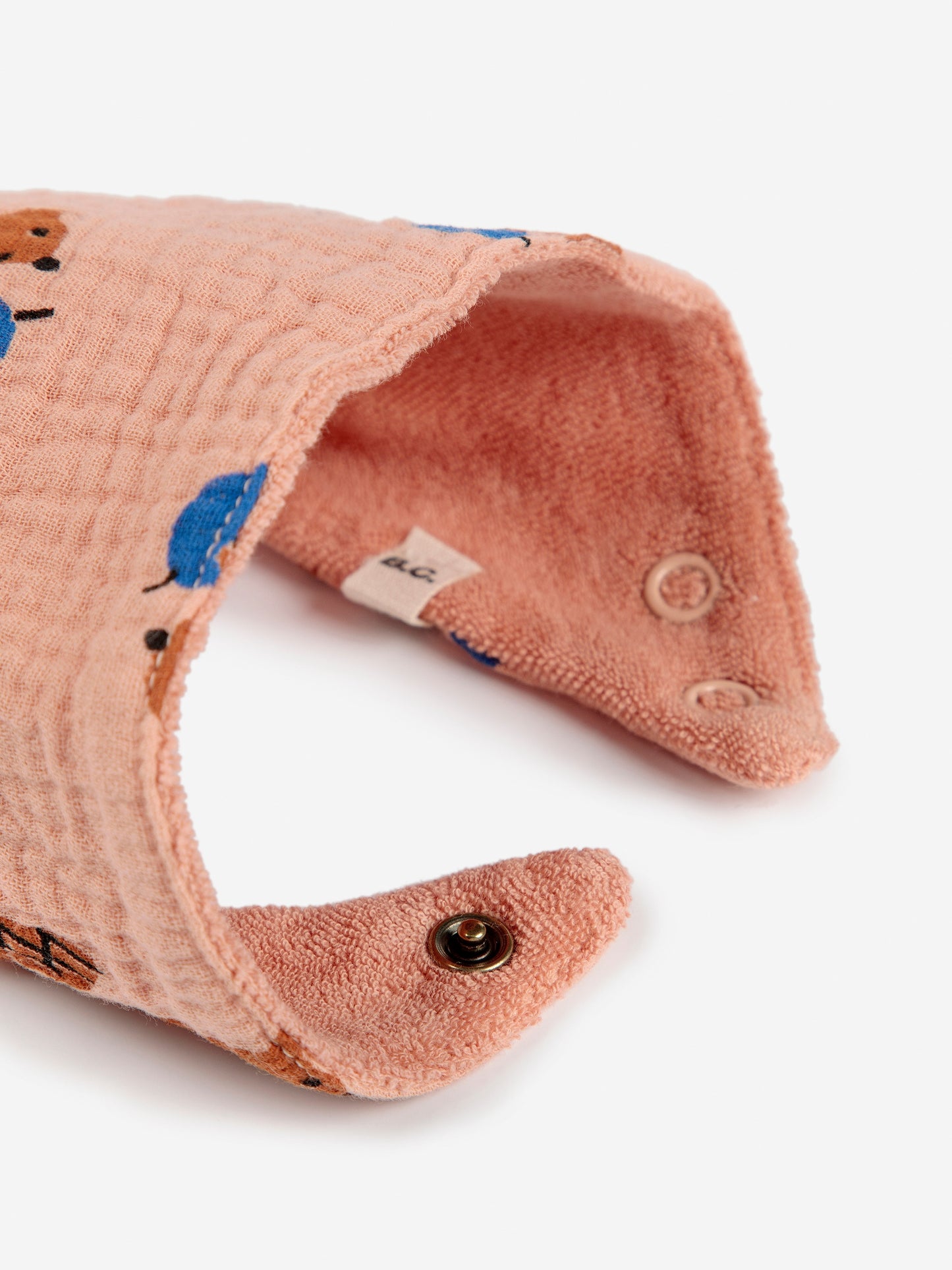 Bobo Choses Hungry Squirrel Musselin- und Lätzchen-Set Light Brown