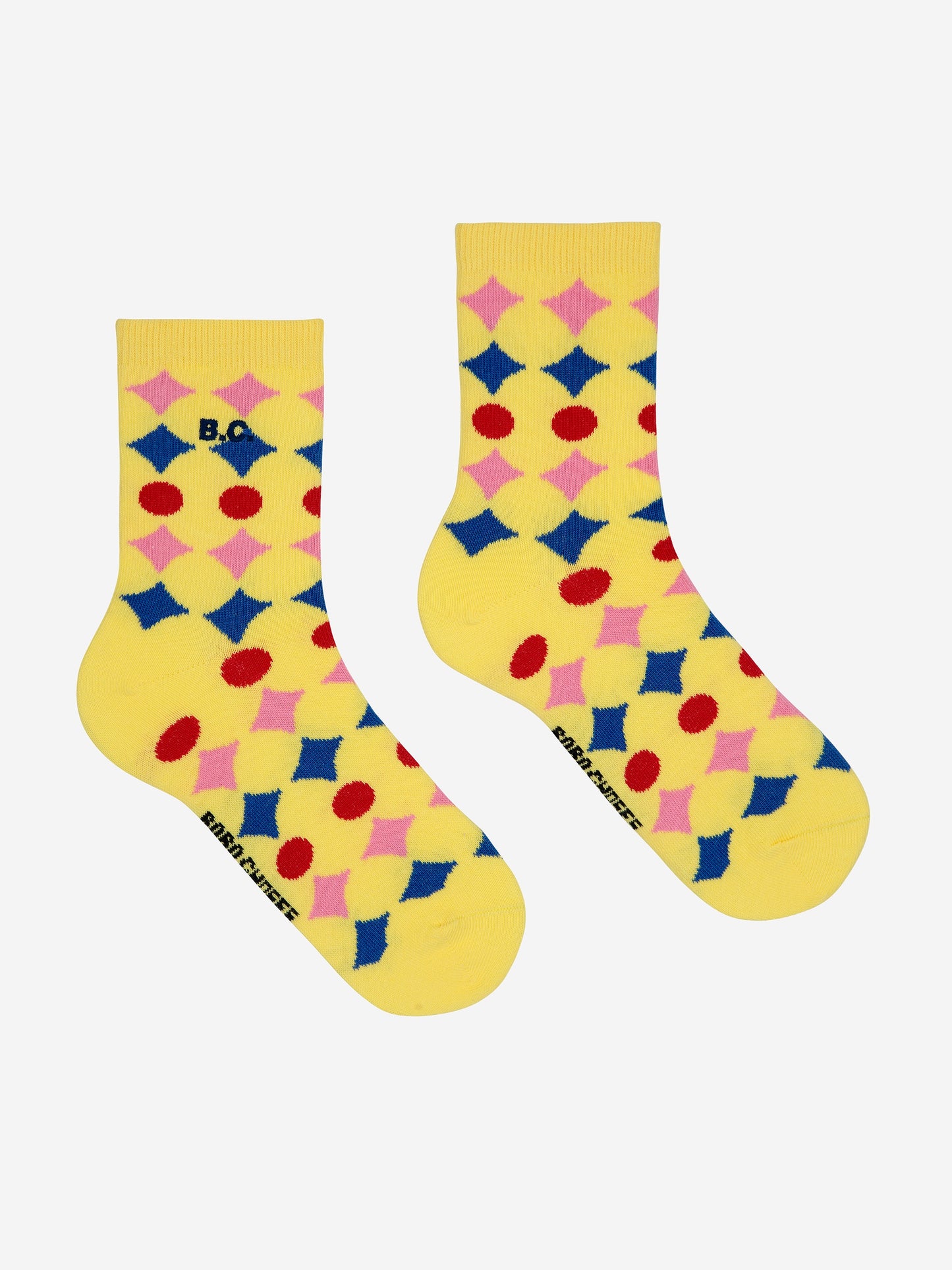 Bobo Choses Sparkles All Over Short Socken Yellow
