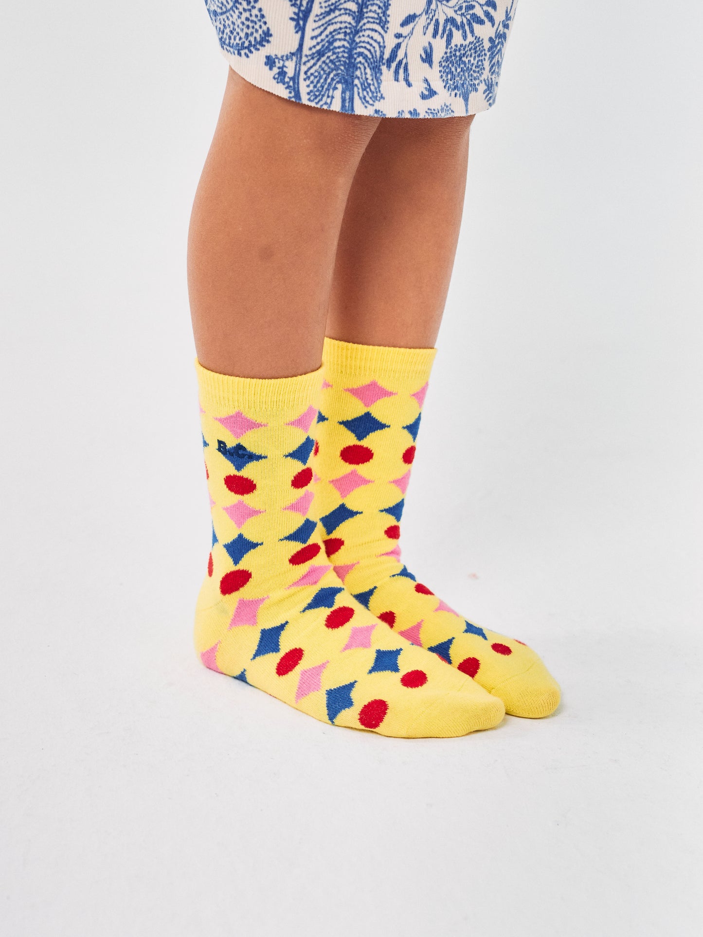 Bobo Choses Sparkles All Over Short Socken Yellow