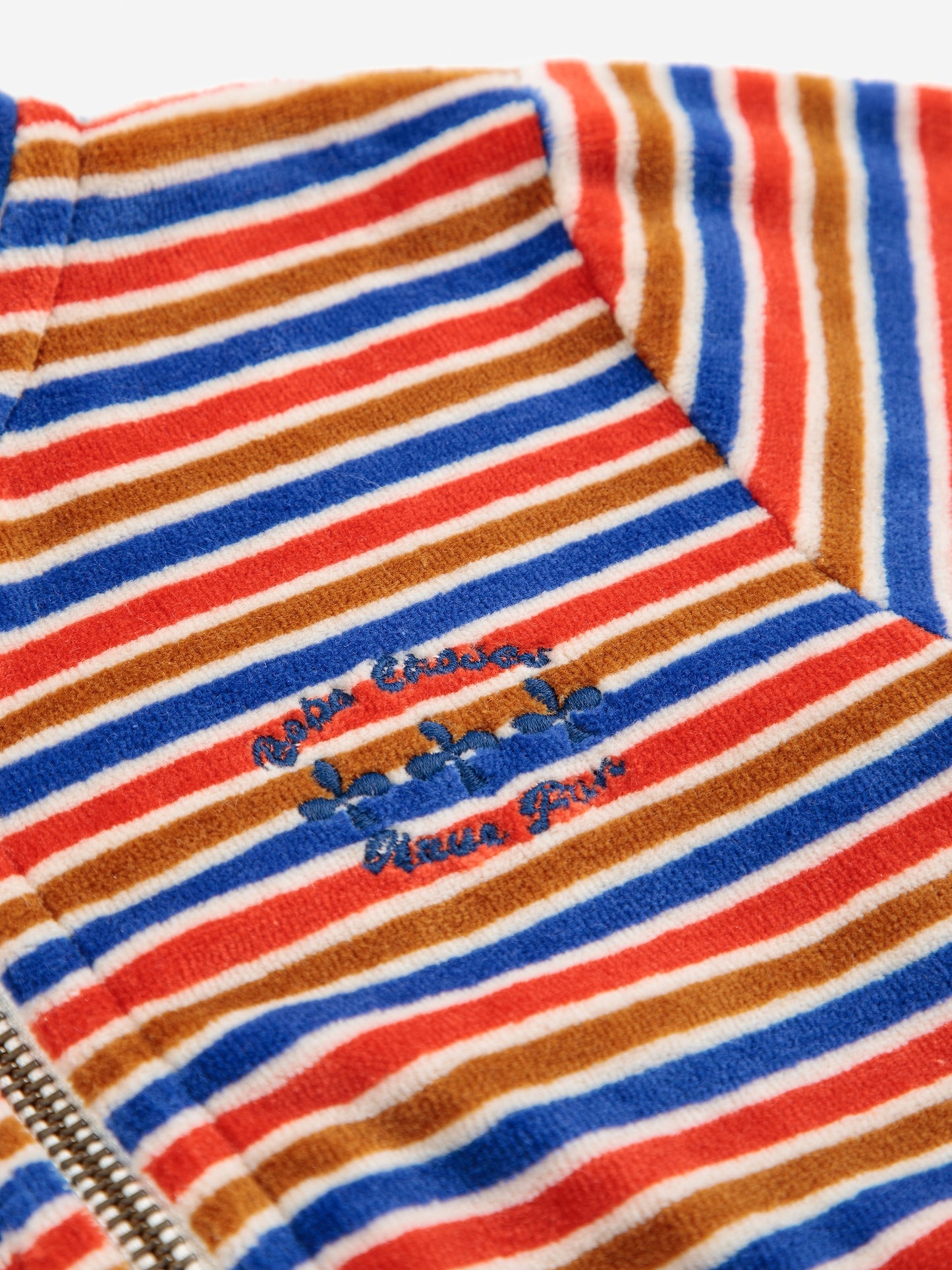Bobo Choses Have Fun Striped Hoodie
