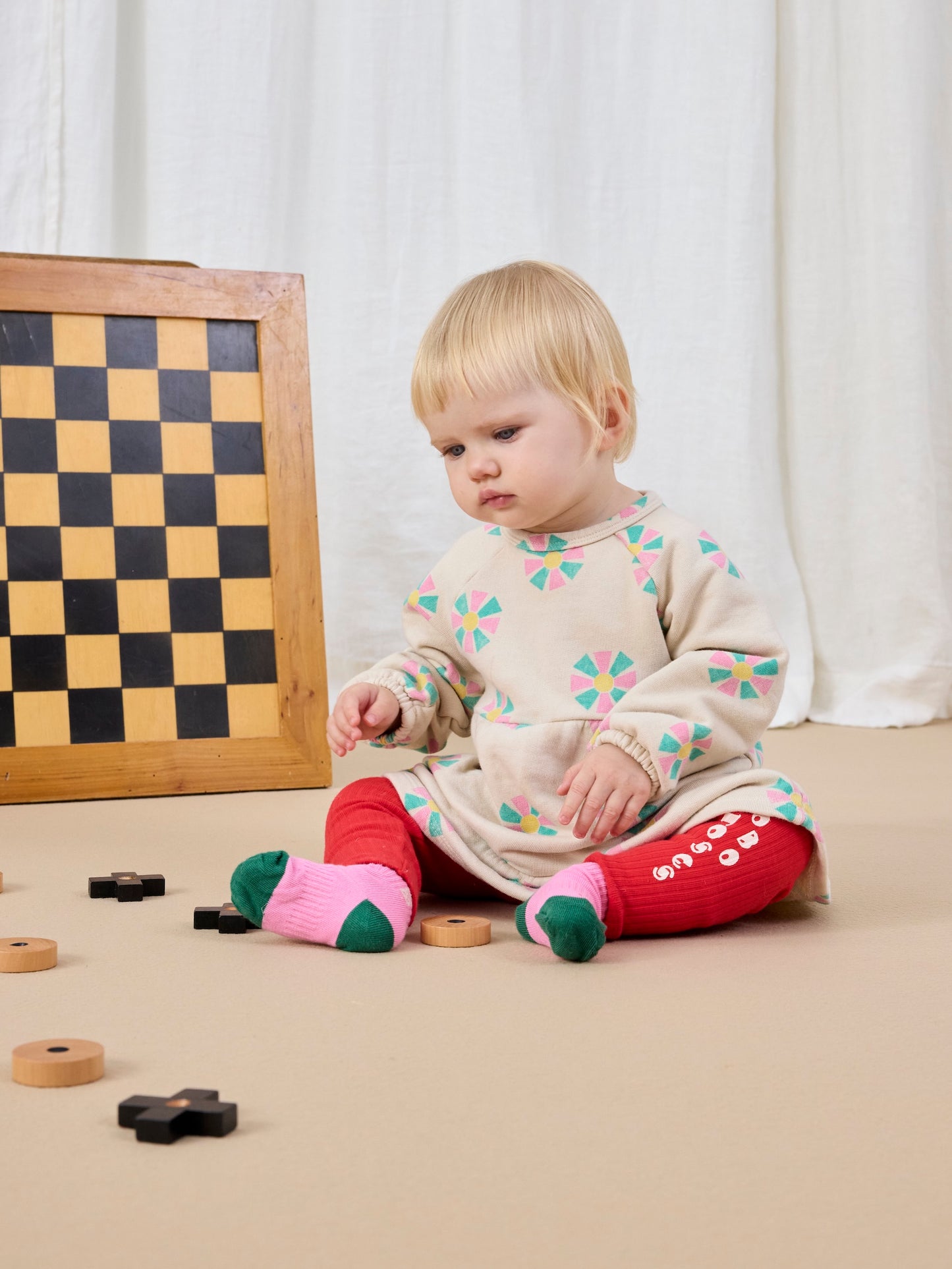 Bobo Choses Kaleidoscope All Over Kleid