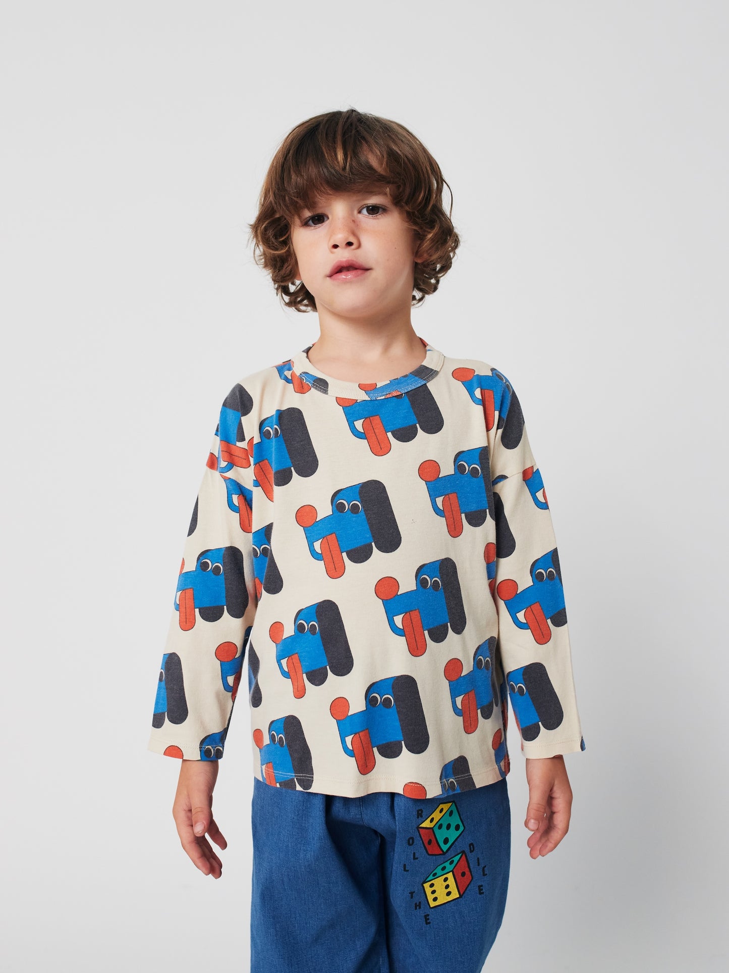 Bobo Choses Doggy Mate All Over T-Shirt