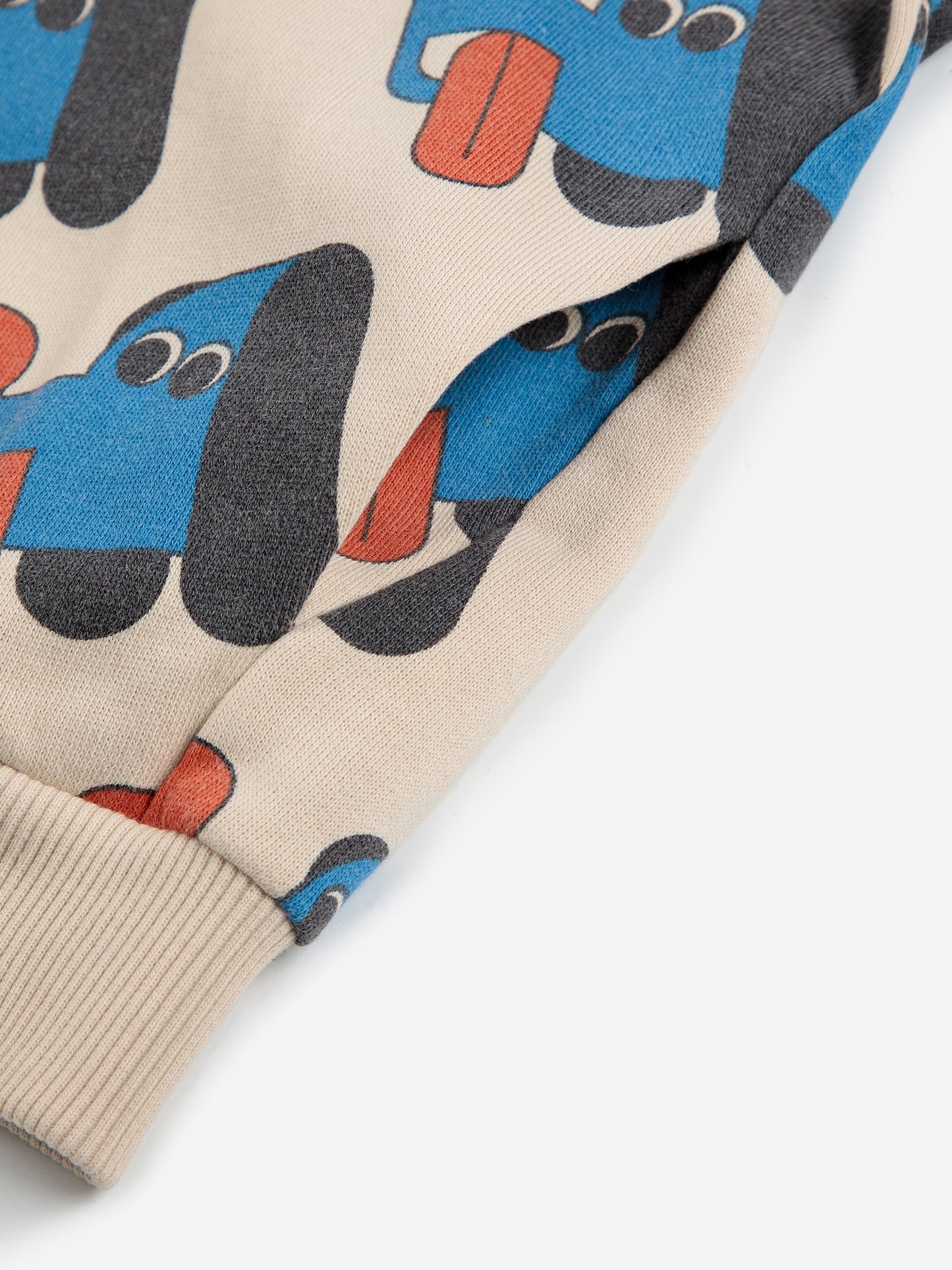 Bobo Choses Doggy Mate All Over Zipped Sweatshirt