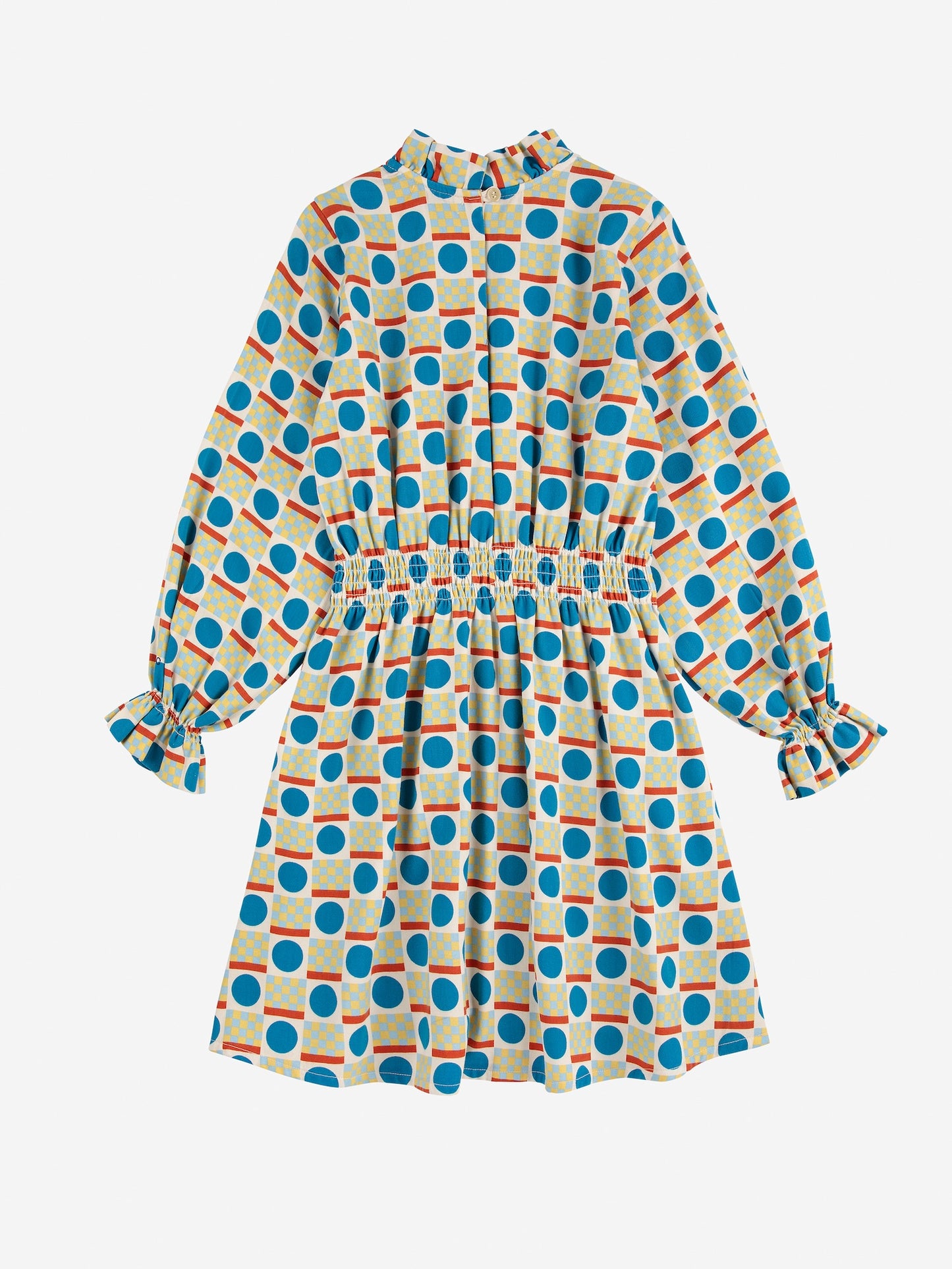 Bobo Choses Geometric Scacs All Over Kleid