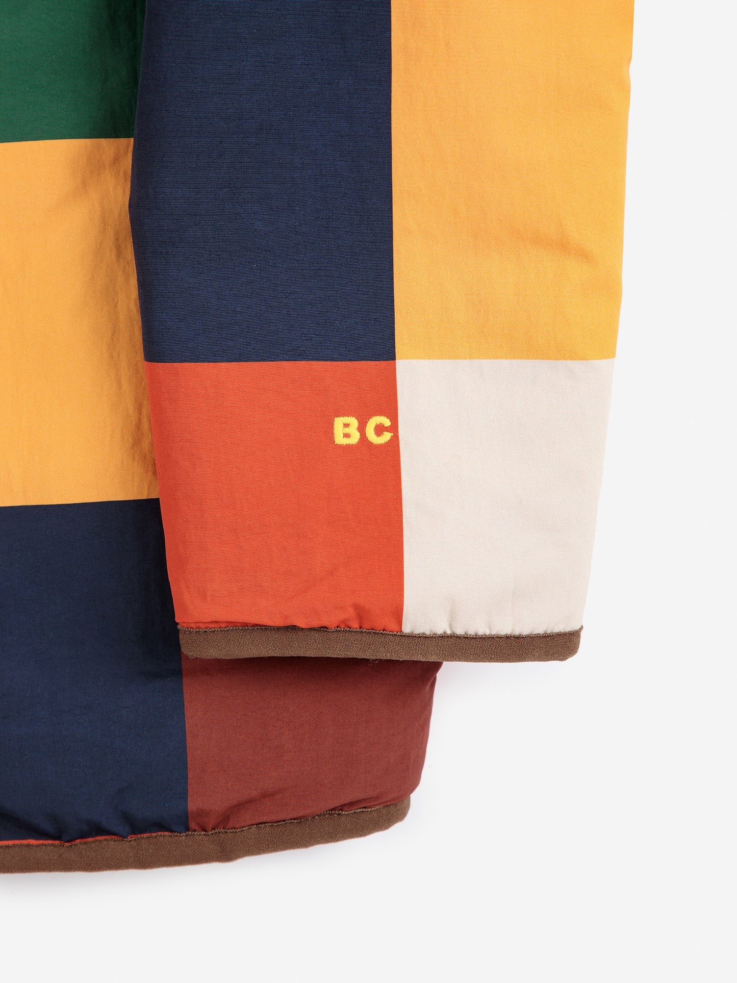 Bobo Choses Multicolor Tiles Reversible Sheepskin Jacke