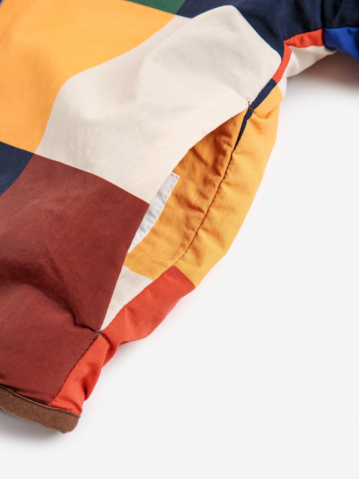 Bobo Choses Multicolor Tiles Reversible Sheepskin Jacke