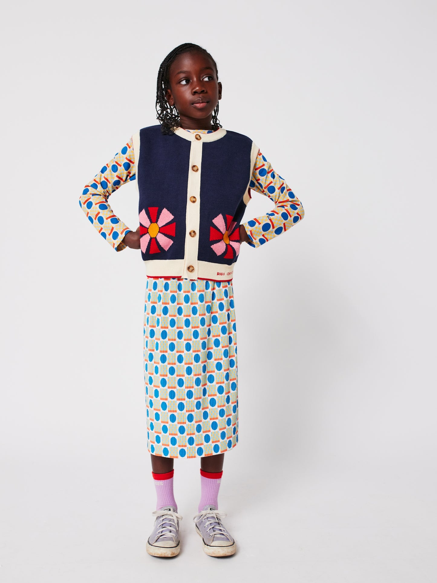 Bobo Choses Tic Tac Toe Kurzsocken