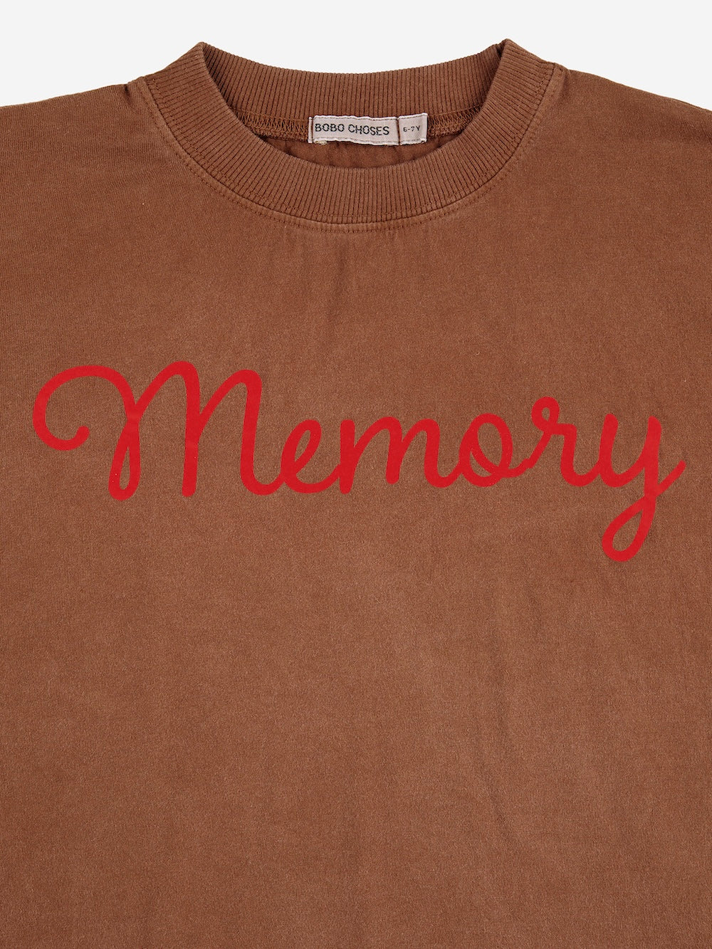 Bobo Choses B-Side Memory T-Shirt Dark Brown