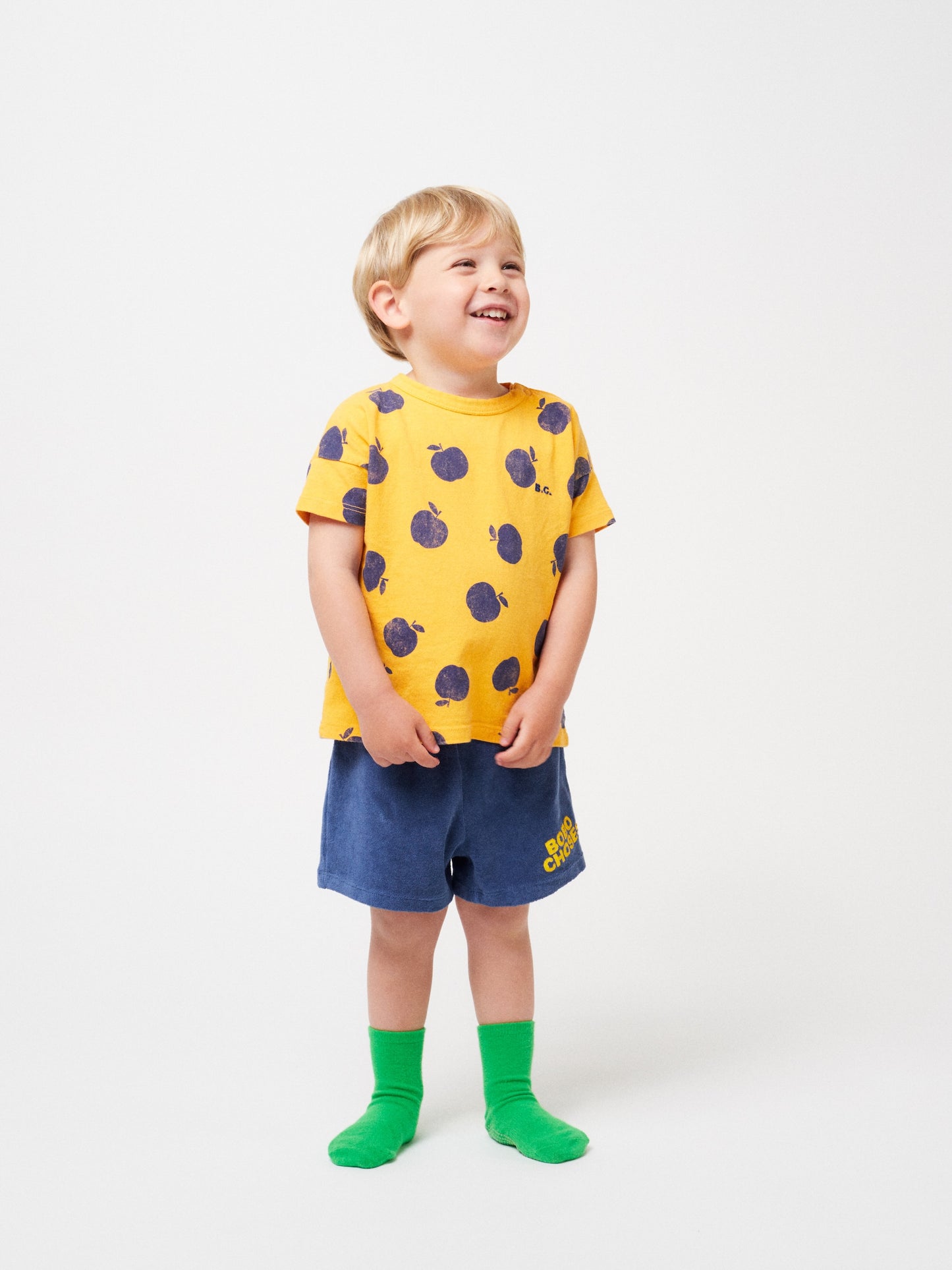 Bobo Choses Baby Poma All Over Yellow T-Shirt