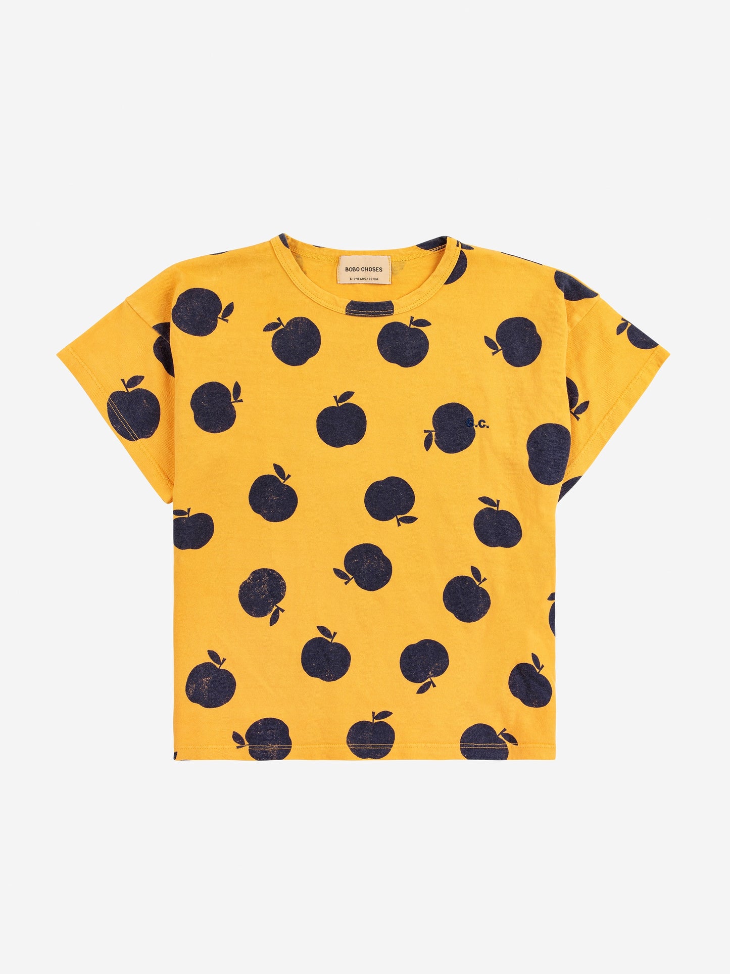 Bobo Choses Poma All Over Yellow T-Shirt