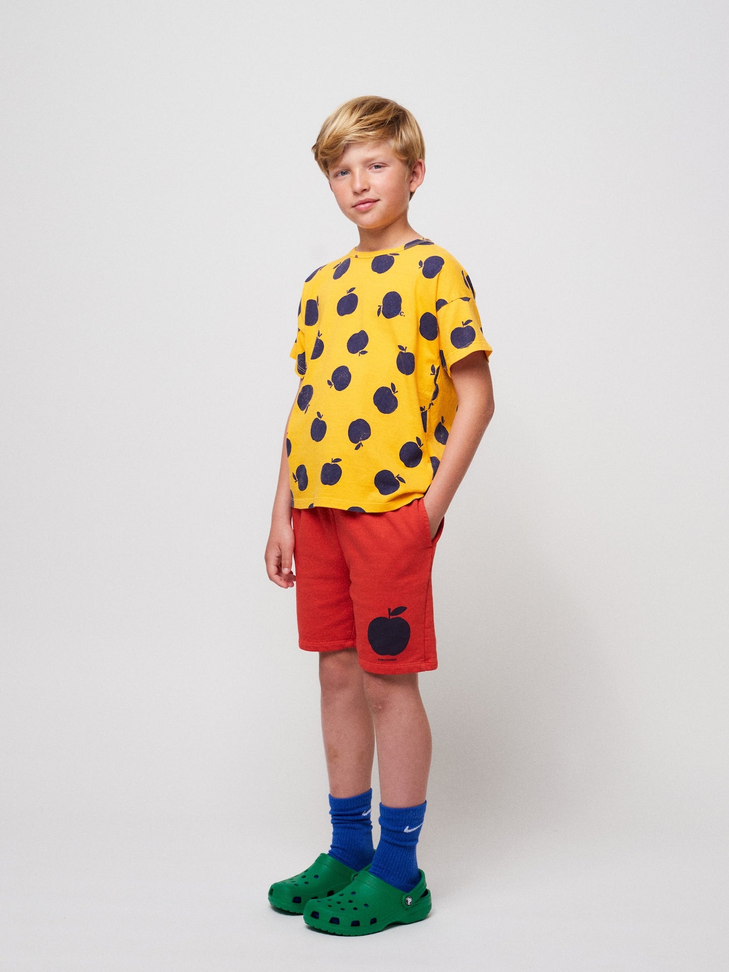 Bobo Choses Poma All Over Yellow T-Shirt