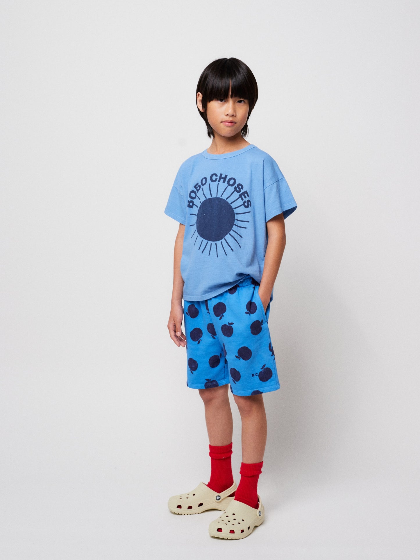 Bobo Choses Sun Turquoise T-Shirt