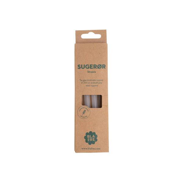 Blafre 3er Pack Strohhalme 300ml