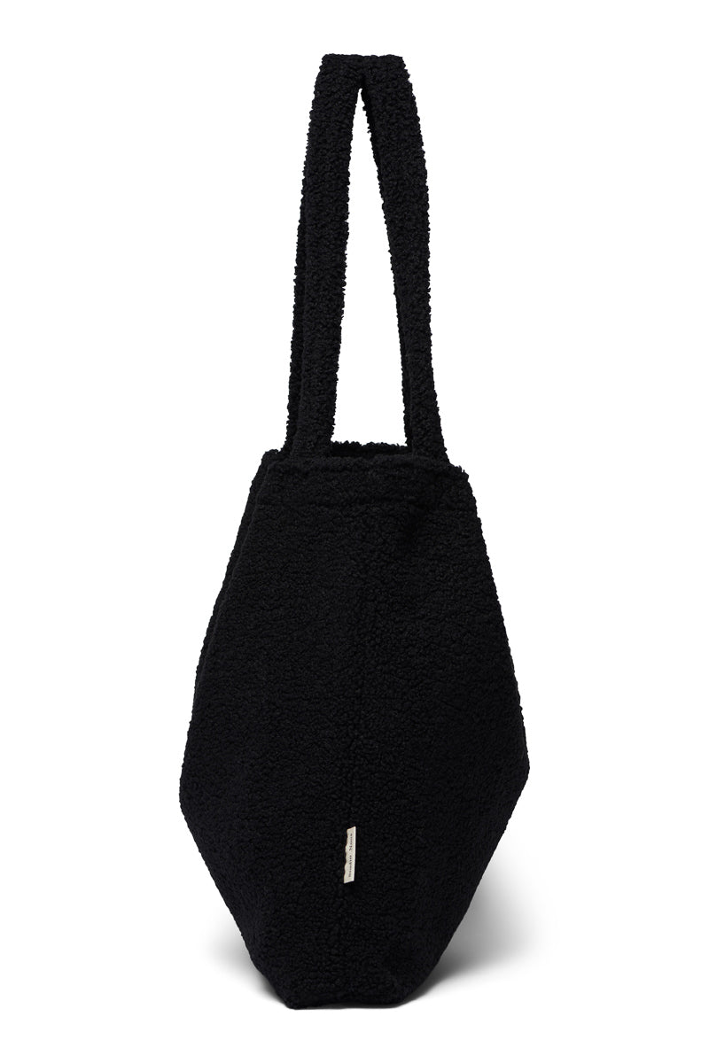 Studio Noos Black Teddy Mom Bag