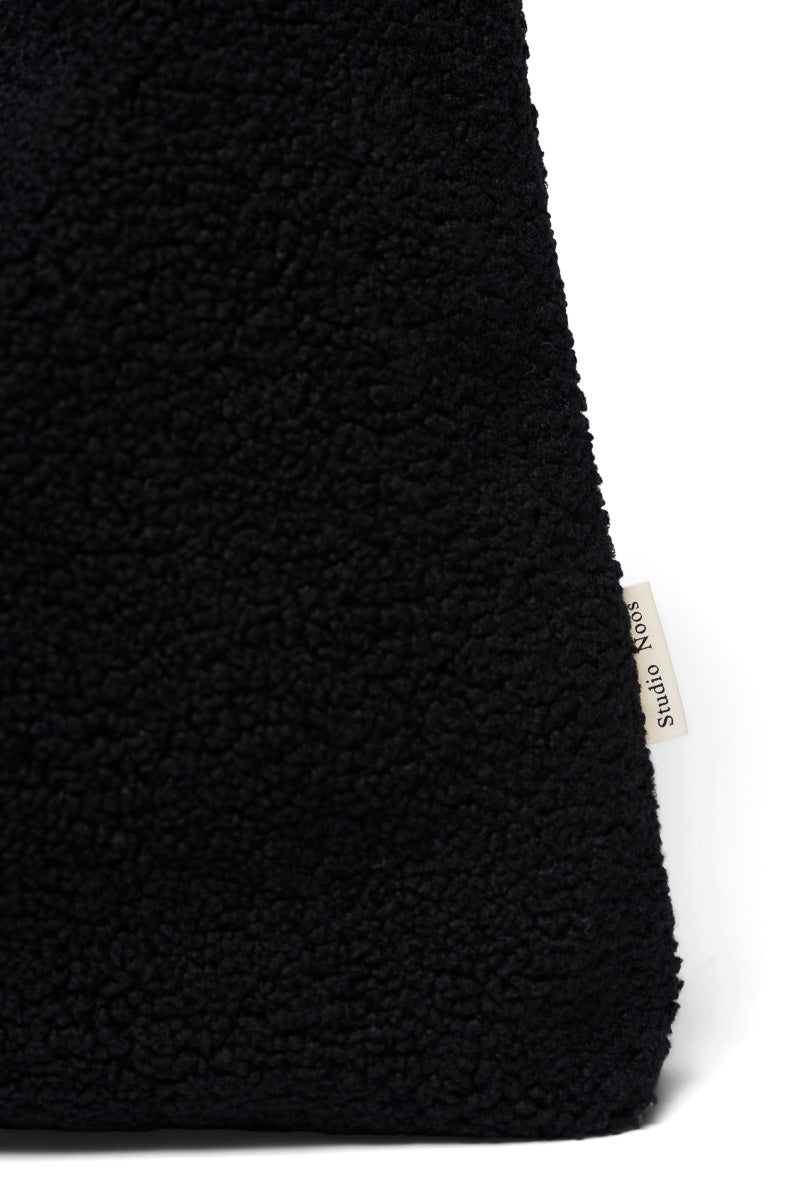 Studio Noos Black Teddy Mom Bag