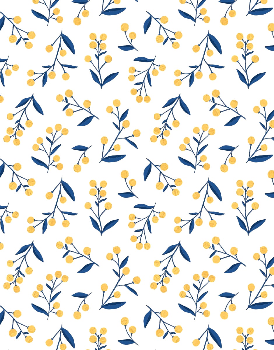 Minikane Élisa Puppen-Baumwollschürzenkleid Mimosa