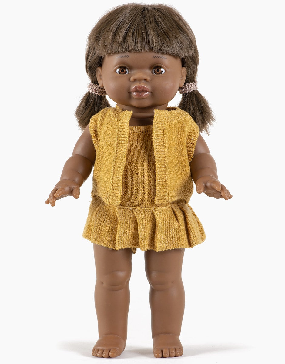 Minikane Puppen-Strickjacke Léonie Honey