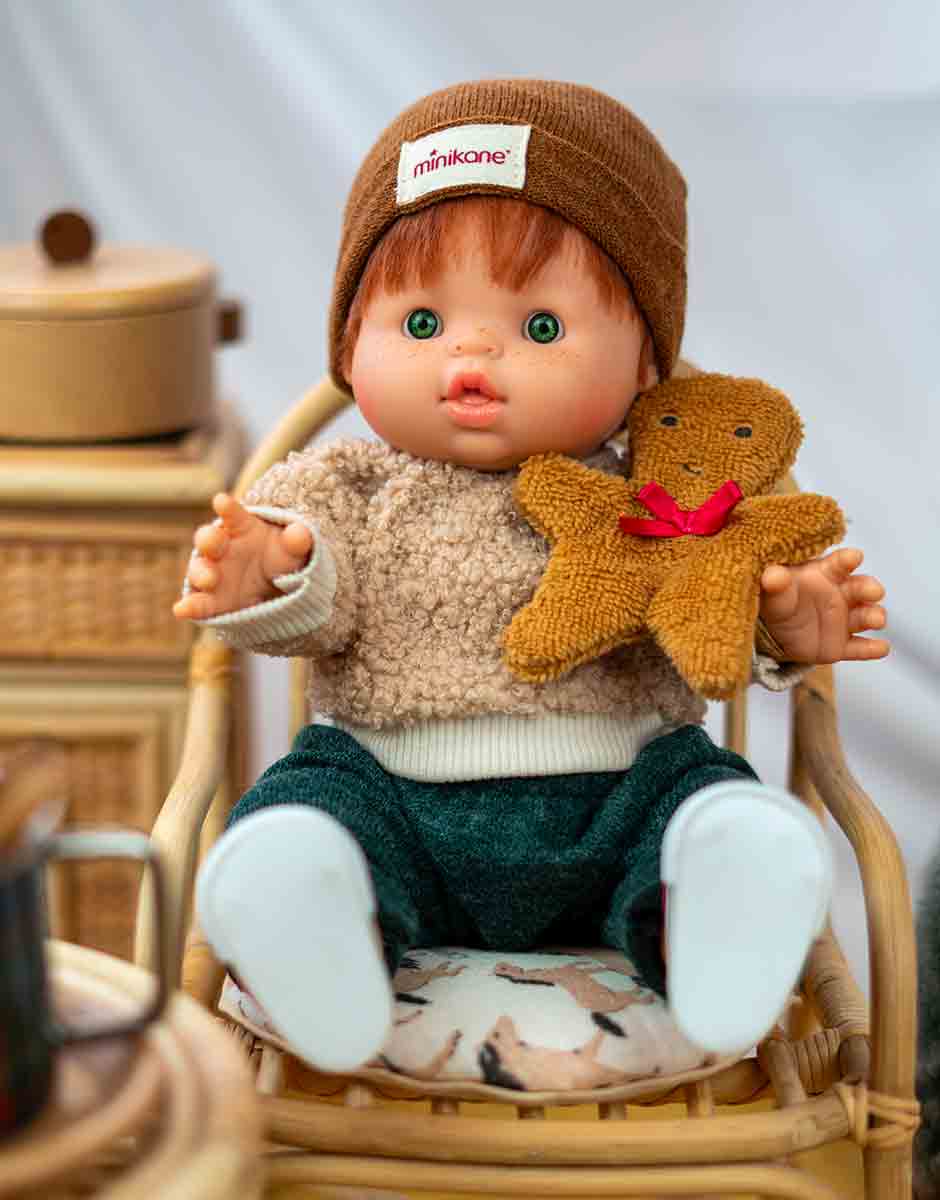 Minikane Tico Strickmütze Karamell