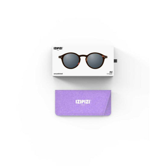 Izipizi Sonnenbrille Kids+ 3 - 5 Jahre Tortoise Grey Lenses #d