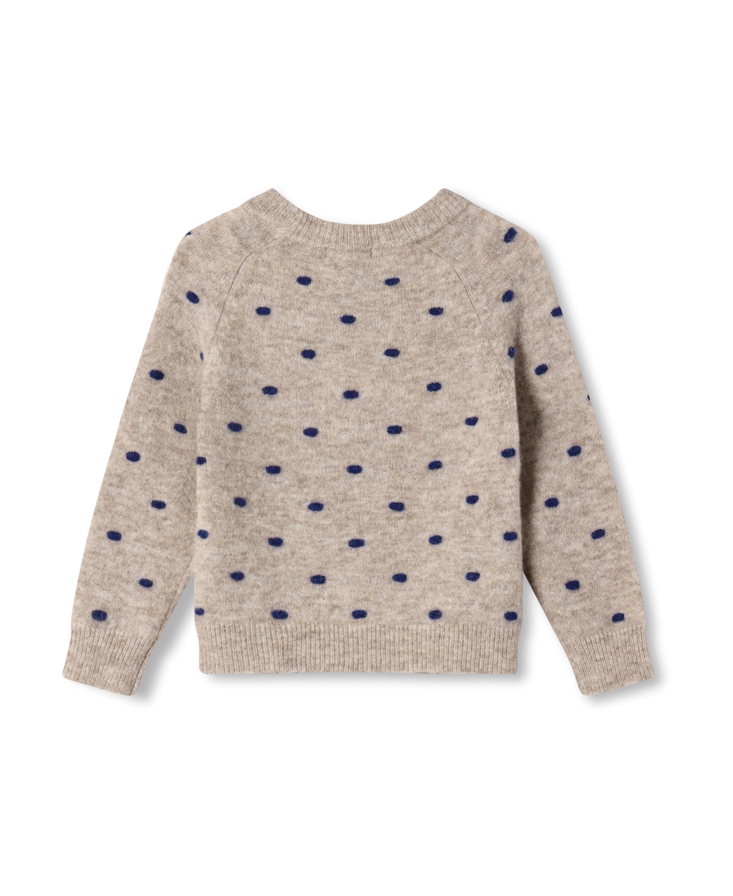 Fliink Star polka Pullover Insignia Blue/Sandshell