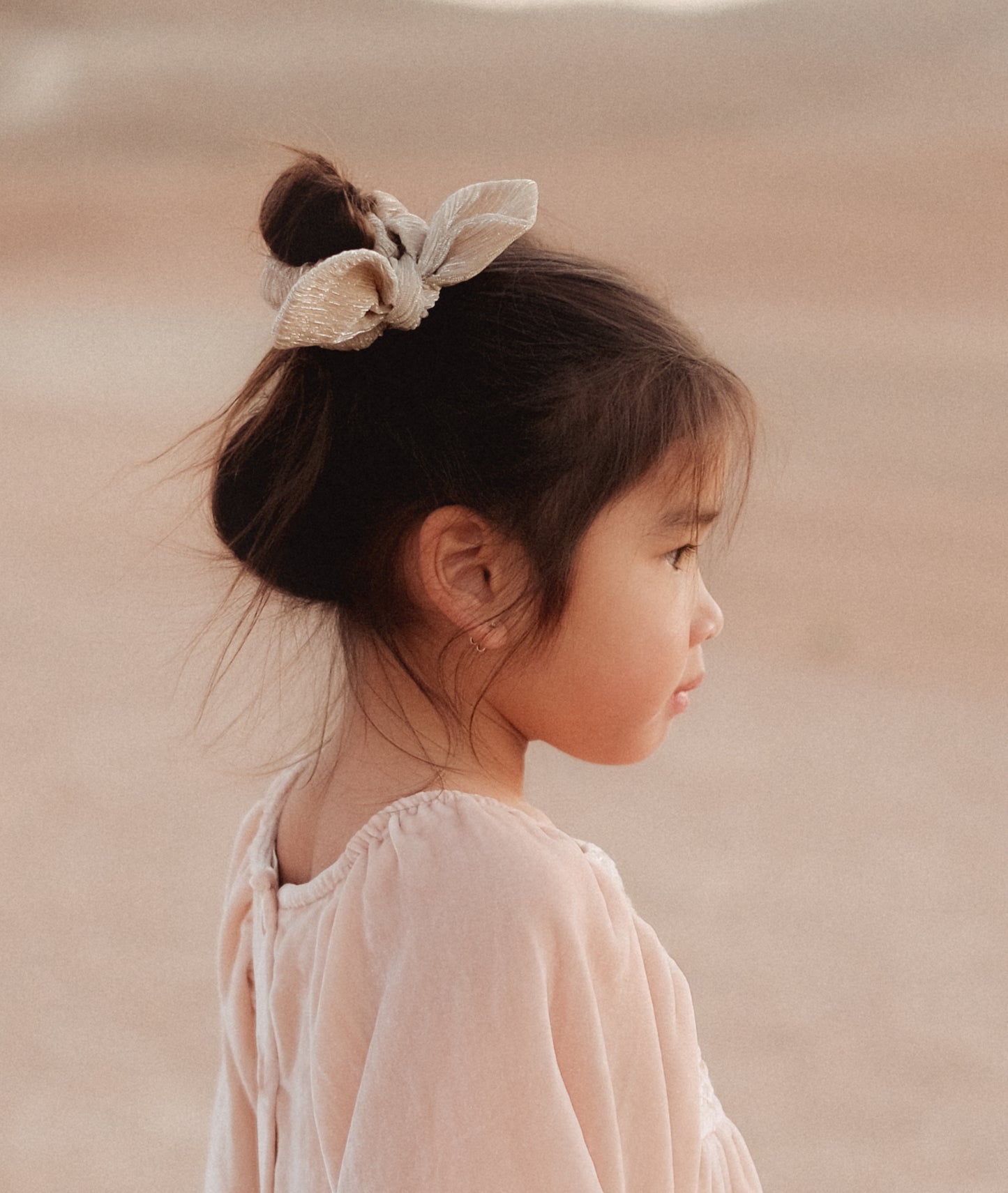 Louise Misha Scrunchie Chloe Gold