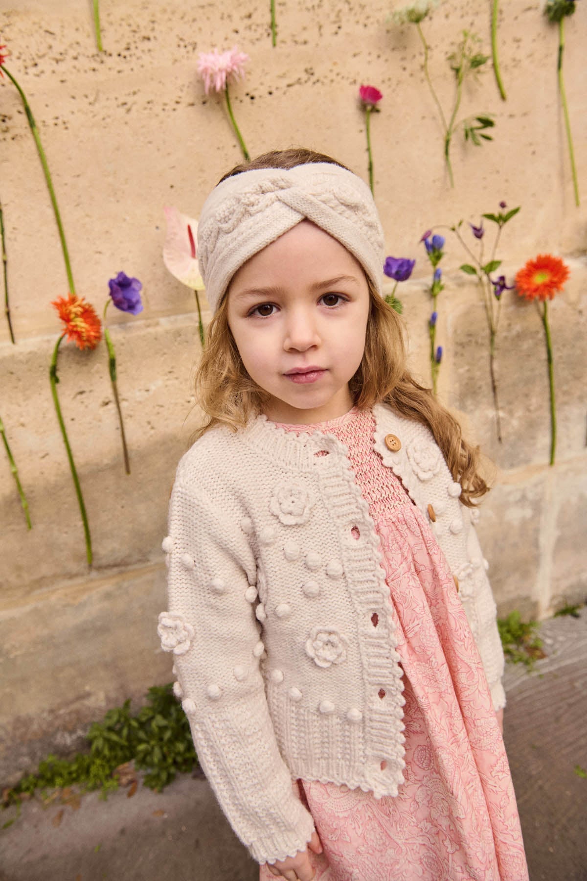 Louise Misha Stirnband Sidony Cream